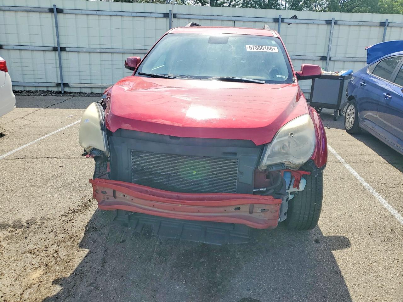 2015 Chevrolet Equinox Lt Красный vin: 2GNALBEK9F1105156