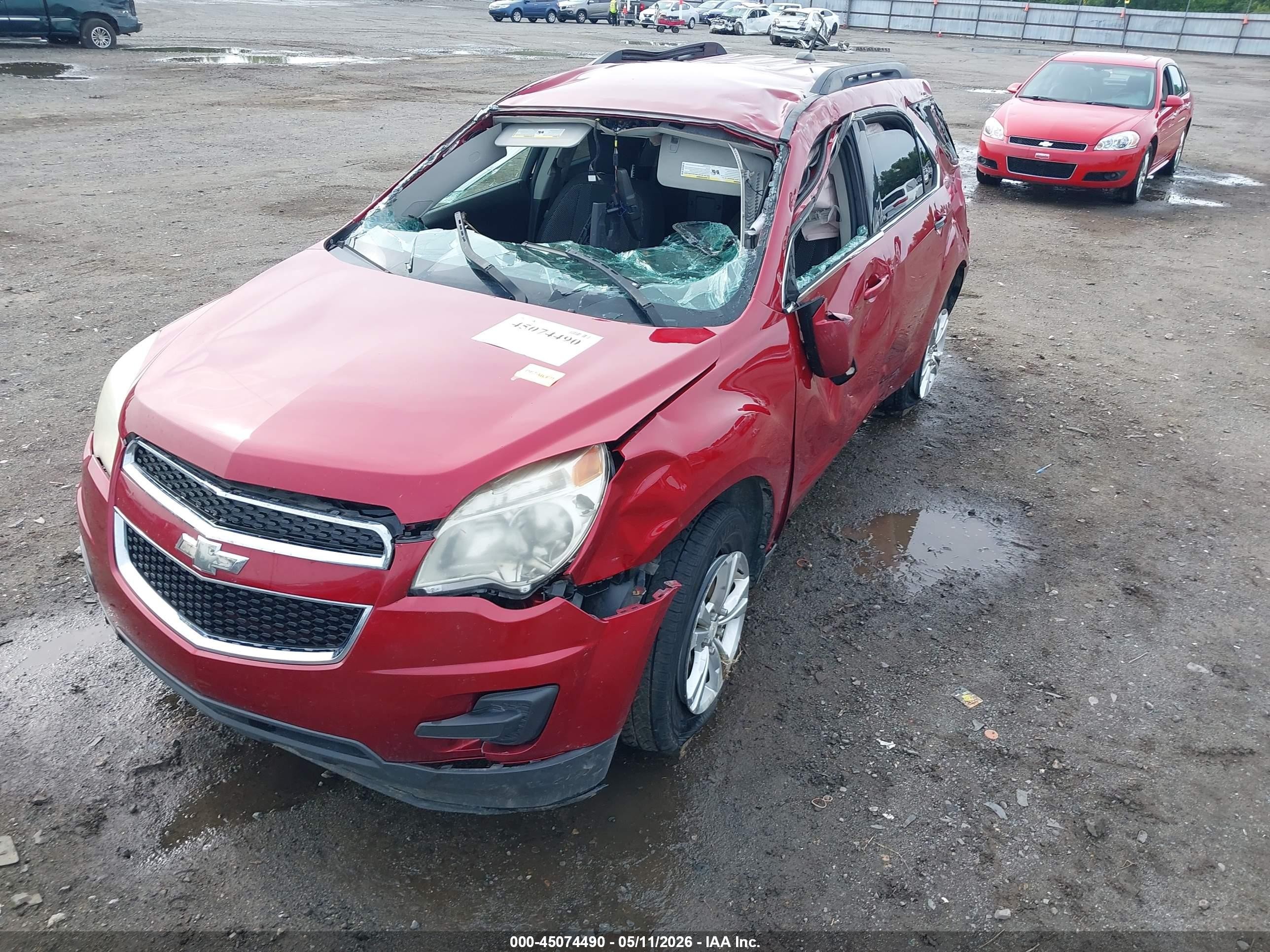 2015 Chevrolet Equinox 1lt Темно-бордовый vin: 2GNALBEK9F1134723