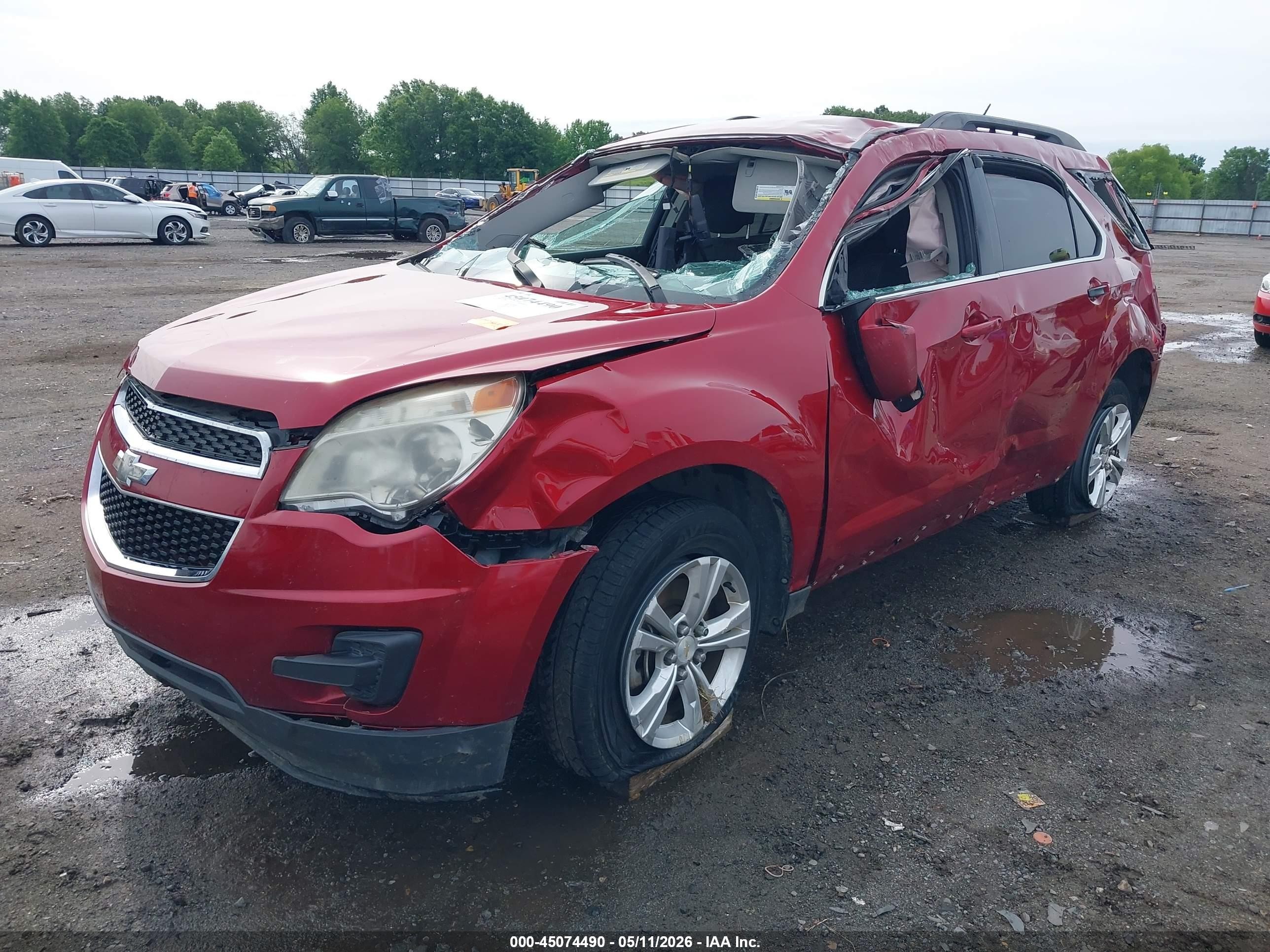 2015 Chevrolet Equinox 1lt Темно-бордовый vin: 2GNALBEK9F1134723