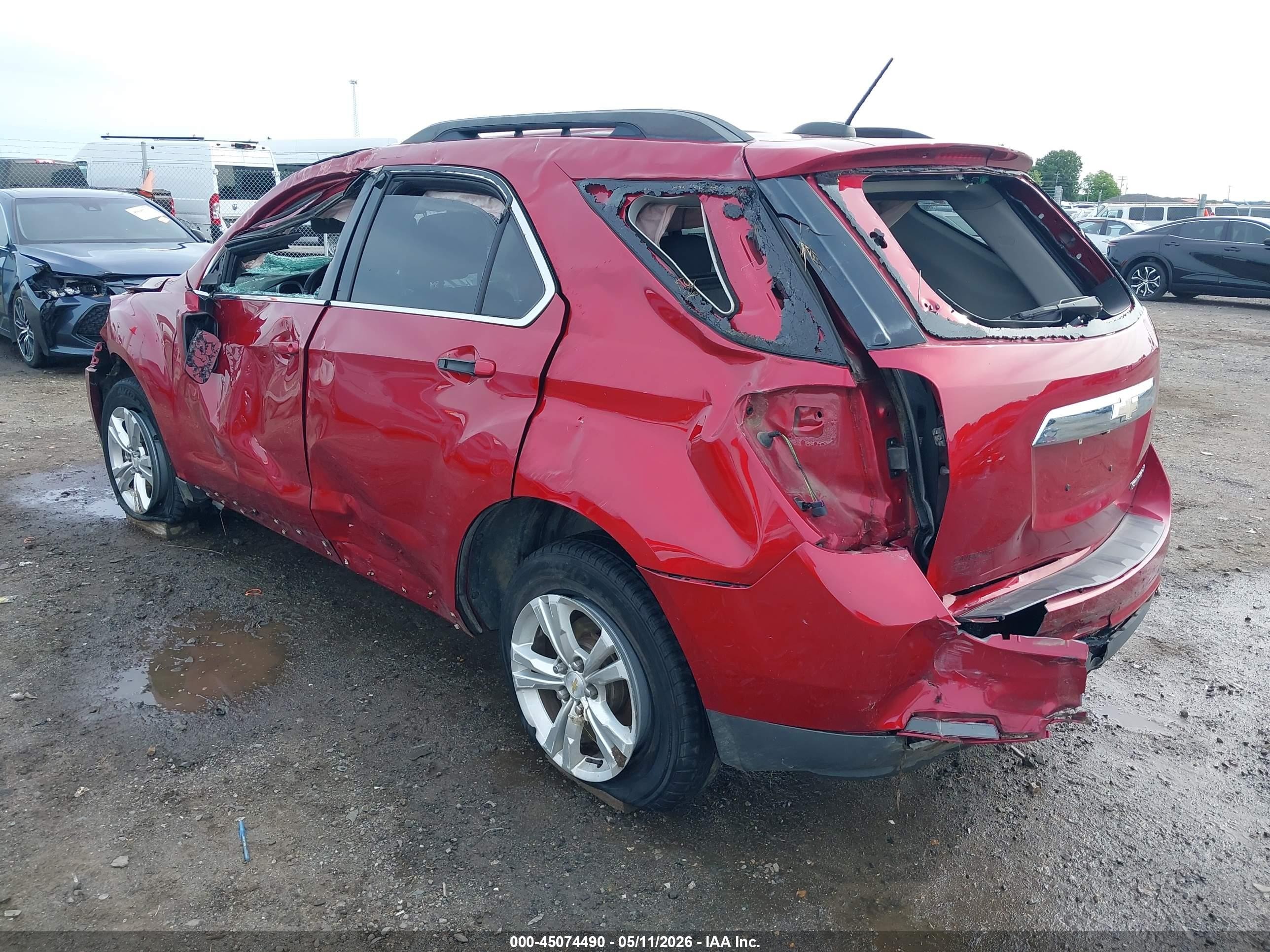 2015 Chevrolet Equinox 1lt Темно-бордовый vin: 2GNALBEK9F1134723
