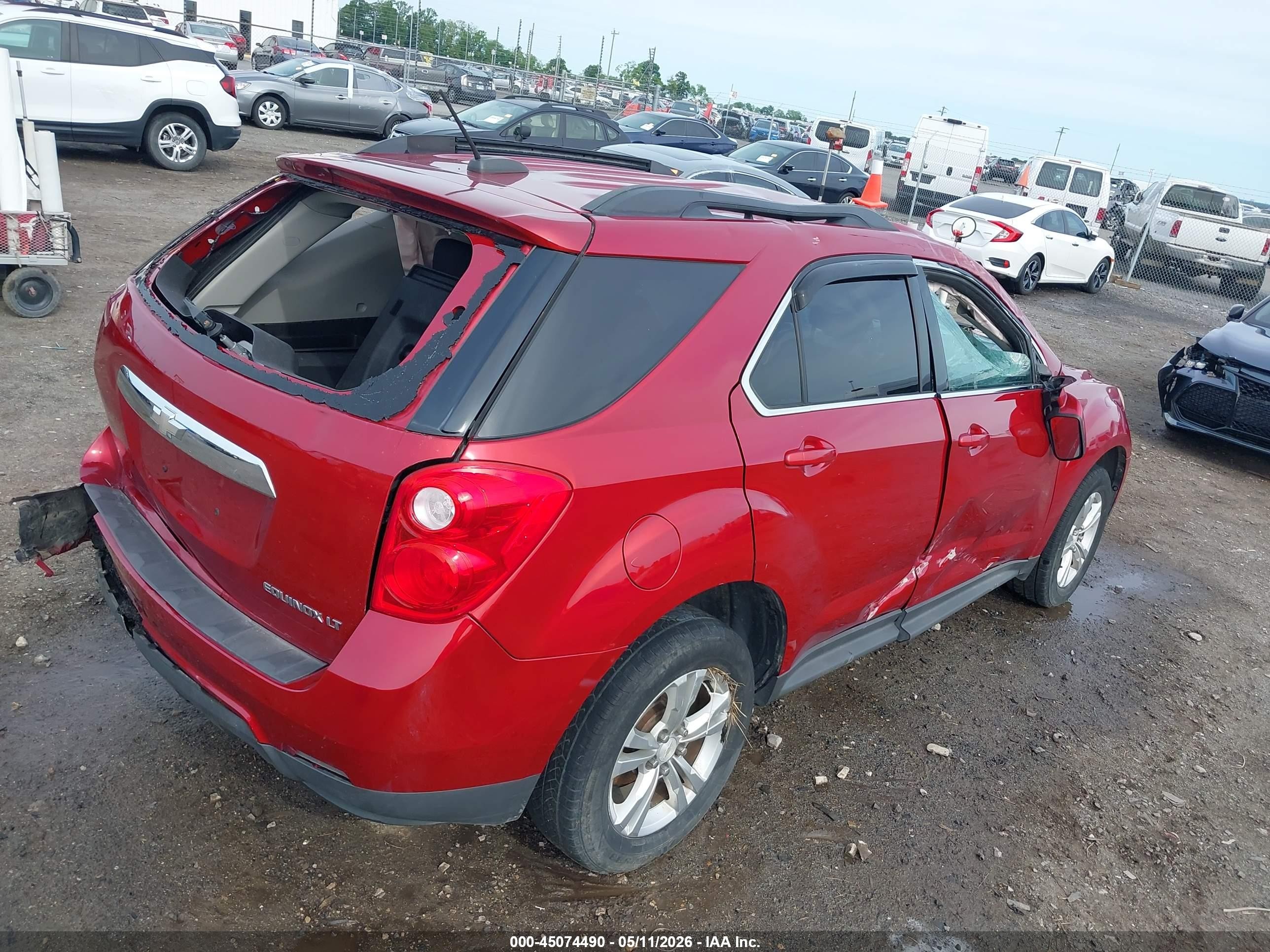 2015 Chevrolet Equinox 1lt Темно-бордовый vin: 2GNALBEK9F1134723