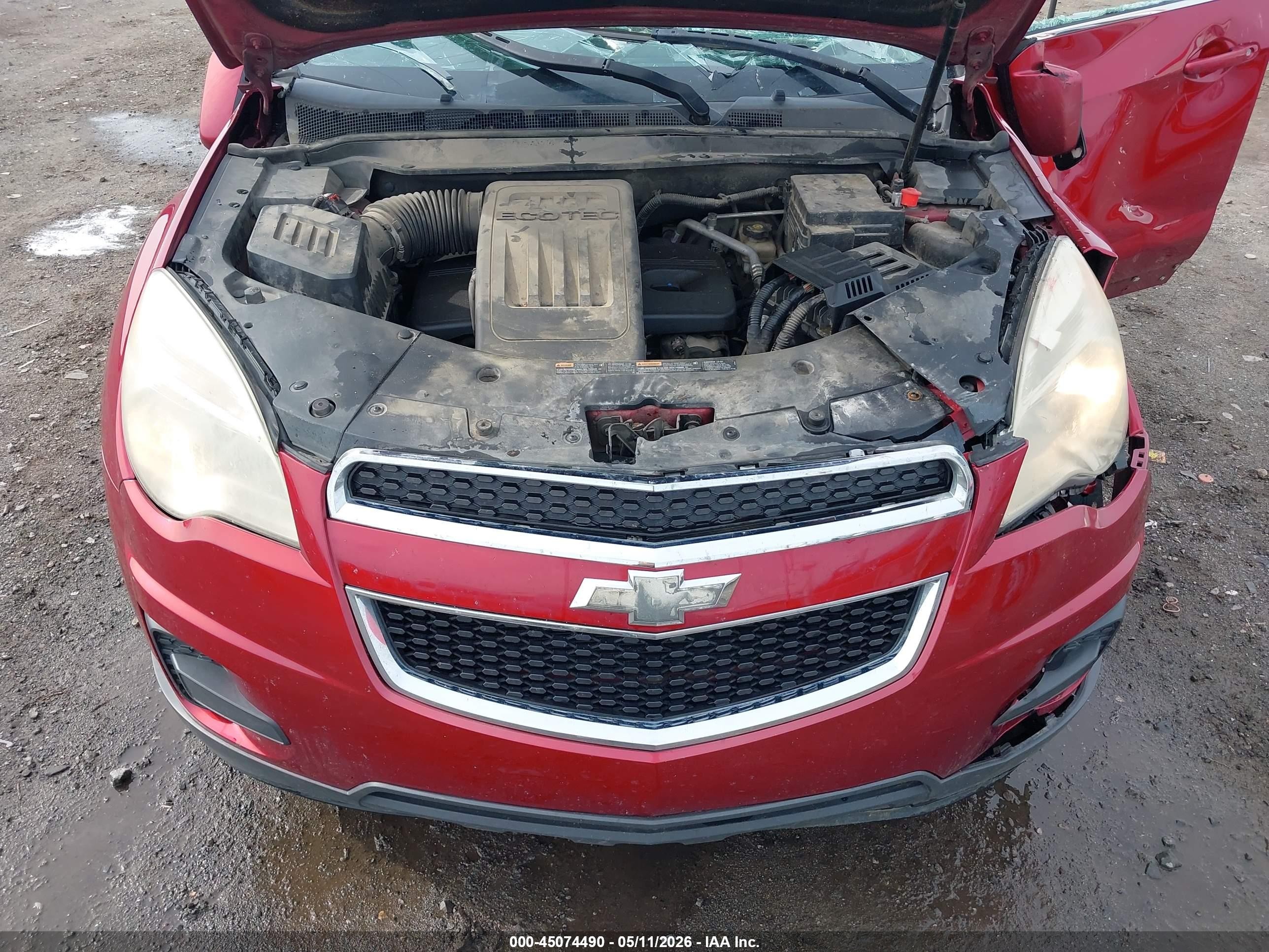 2015 Chevrolet Equinox 1lt Темно-бордовый vin: 2GNALBEK9F1134723