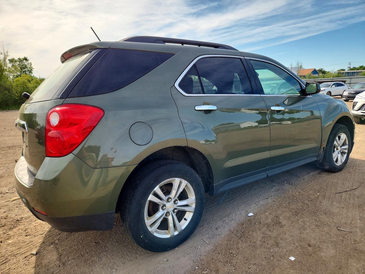 2015 Chevrolet Equinox Lt Green vin: 2GNALBEK9F6157471
