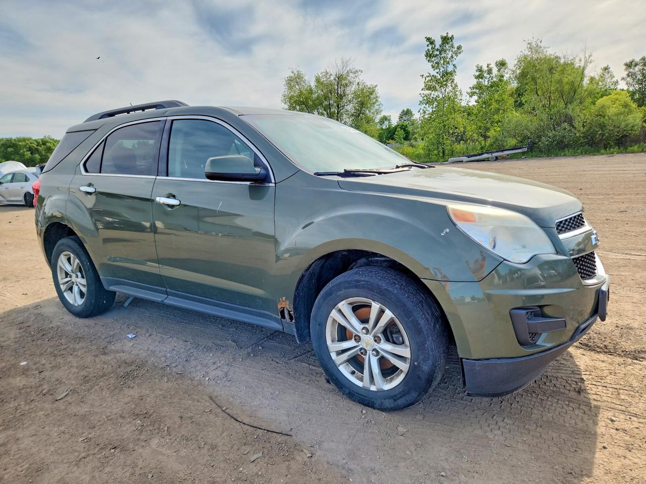 2015 Chevrolet Equinox Lt Green vin: 2GNALBEK9F6157471