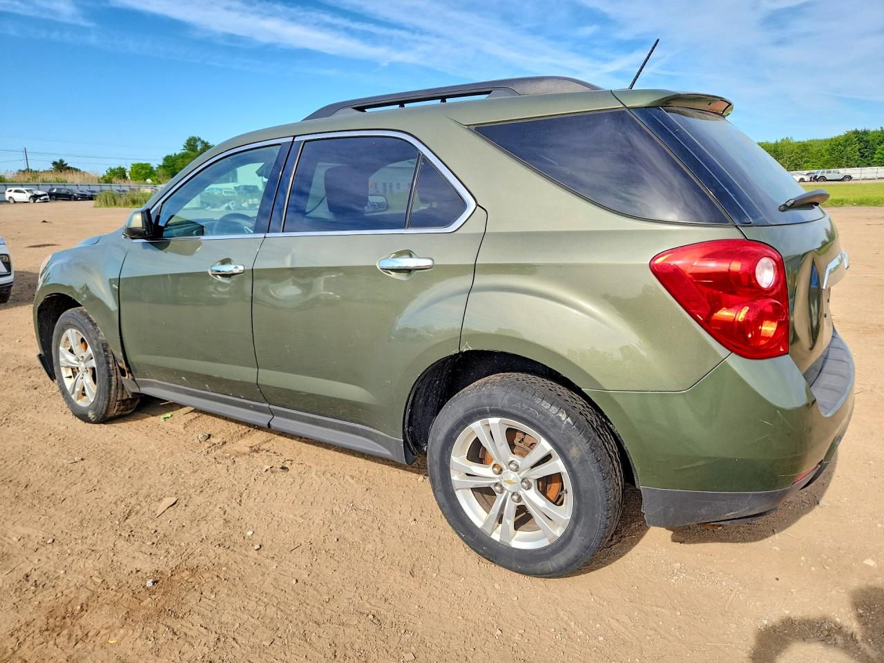 2015 Chevrolet Equinox Lt Green vin: 2GNALBEK9F6157471