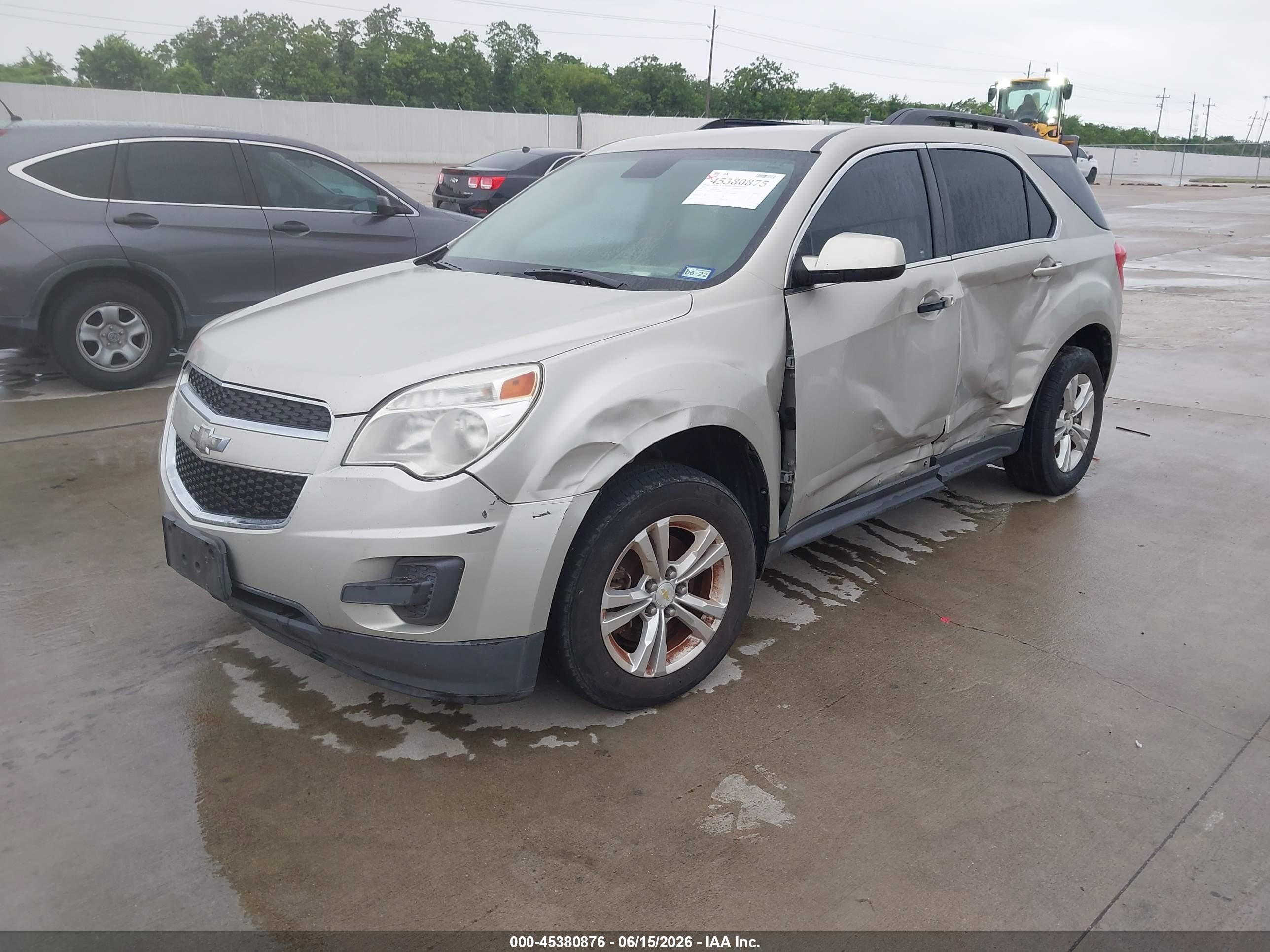 2015 Chevrolet Equinox Lt Золотой vin: 2GNALBEK9F6159690