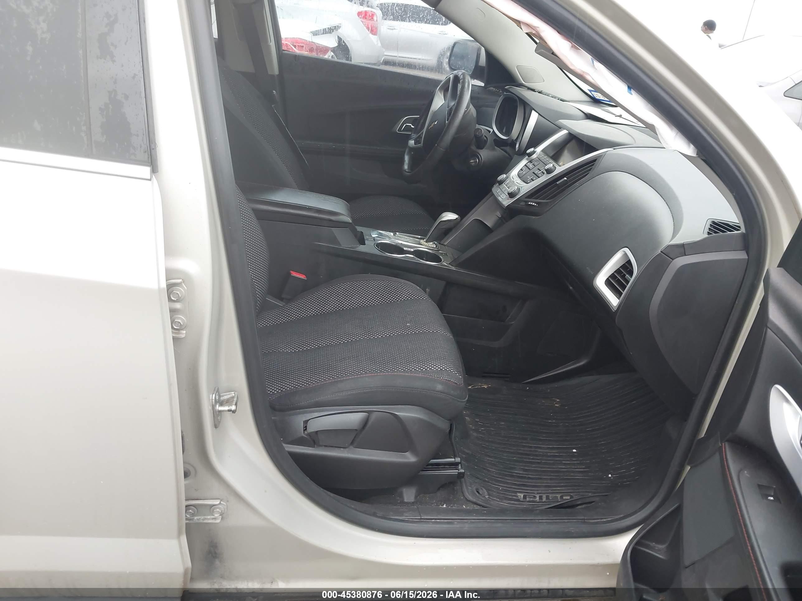 2015 Chevrolet Equinox Lt Золотой vin: 2GNALBEK9F6159690