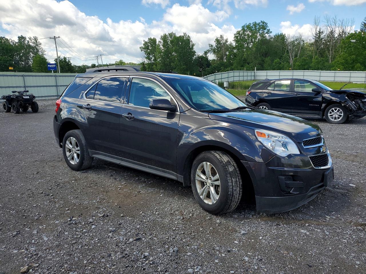2015 Chevrolet Equinox Lt Gray vin: 2GNALBEK9F6329367