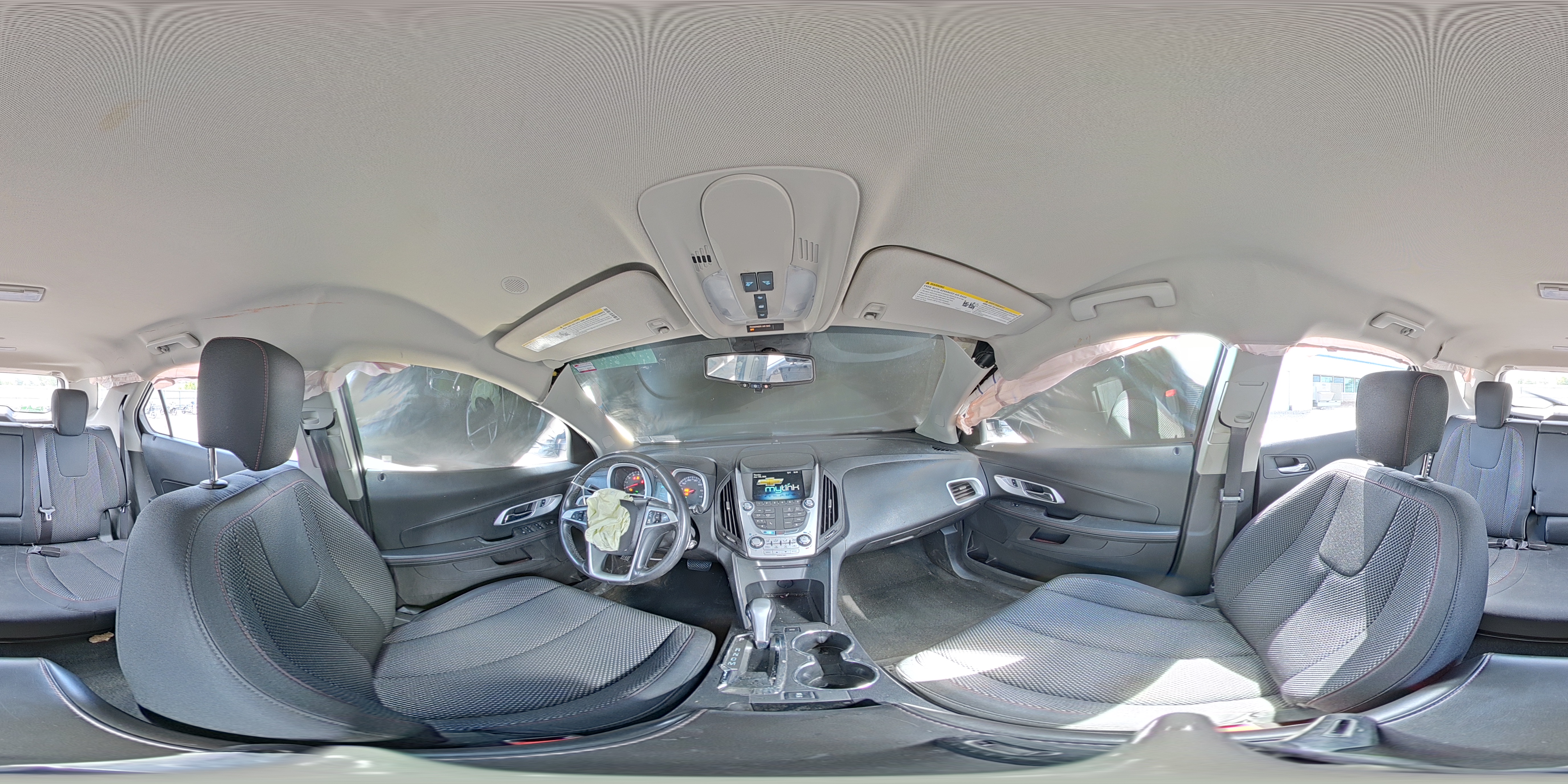 2015 Chevrolet Equinox Lt Gray vin: 2GNALBEK9F6329367