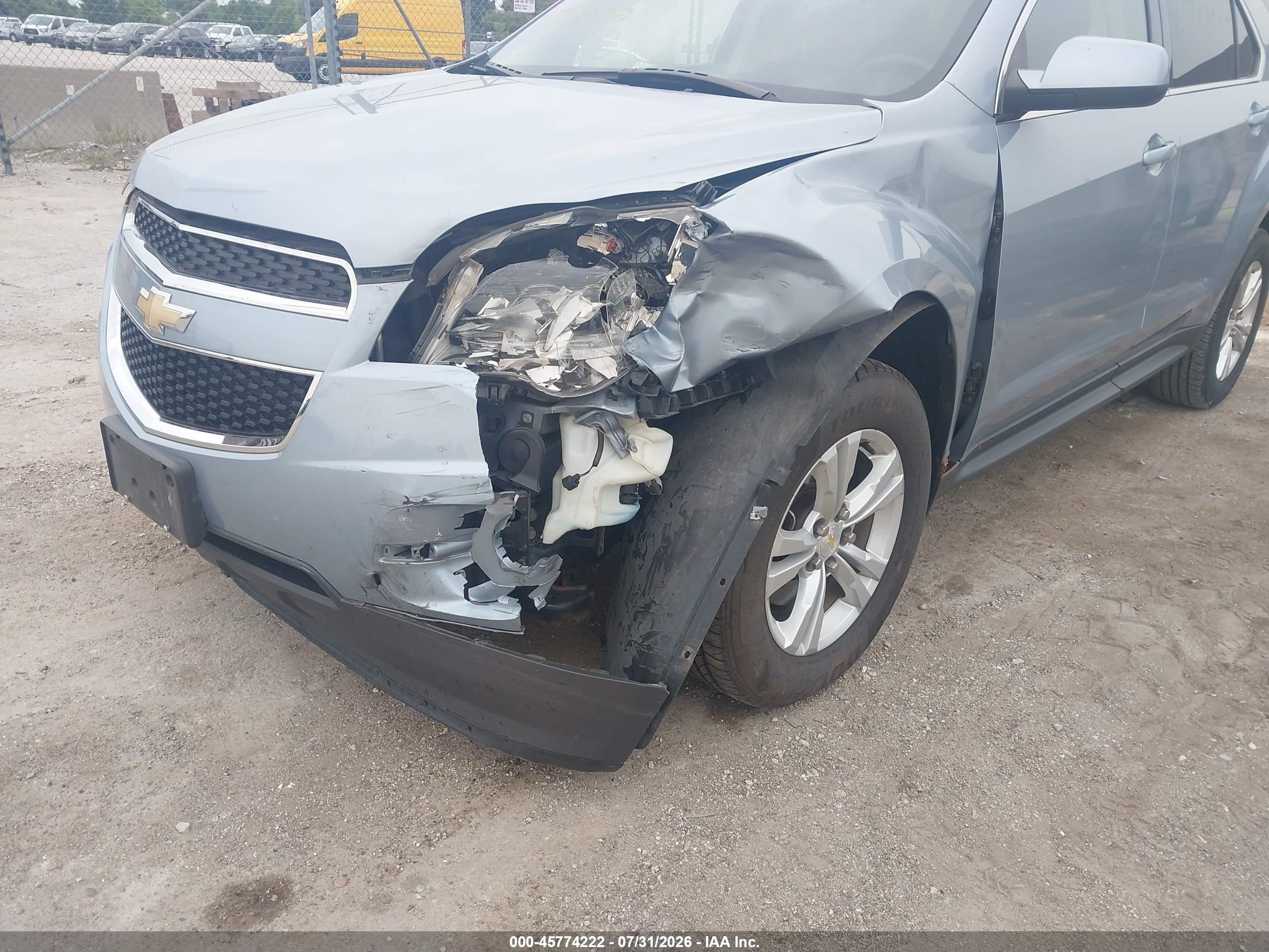2015 Chevrolet Equinox Lt Blue vin: 2GNALBEK9F6348825