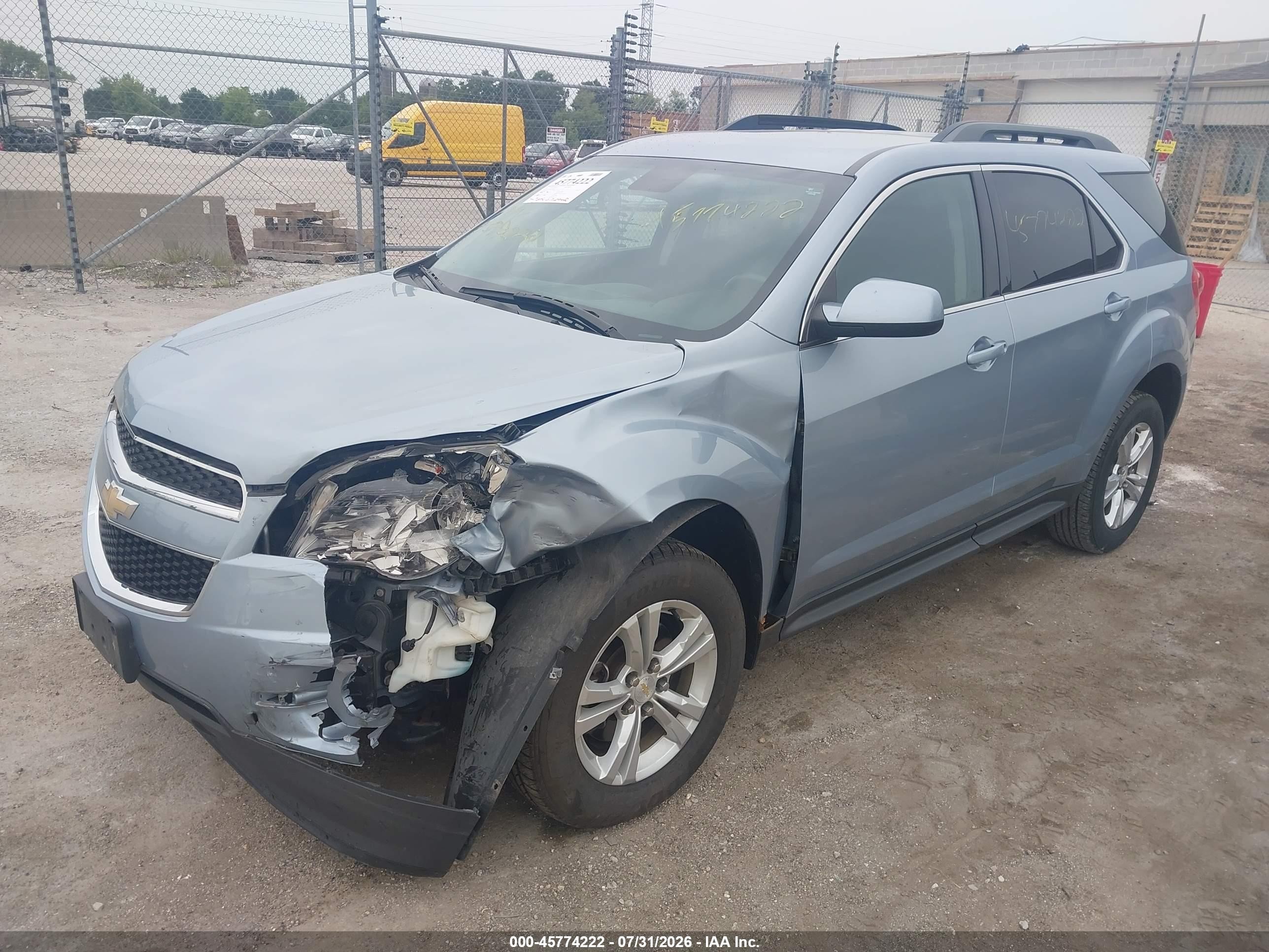 2015 Chevrolet Equinox Lt Blue vin: 2GNALBEK9F6348825