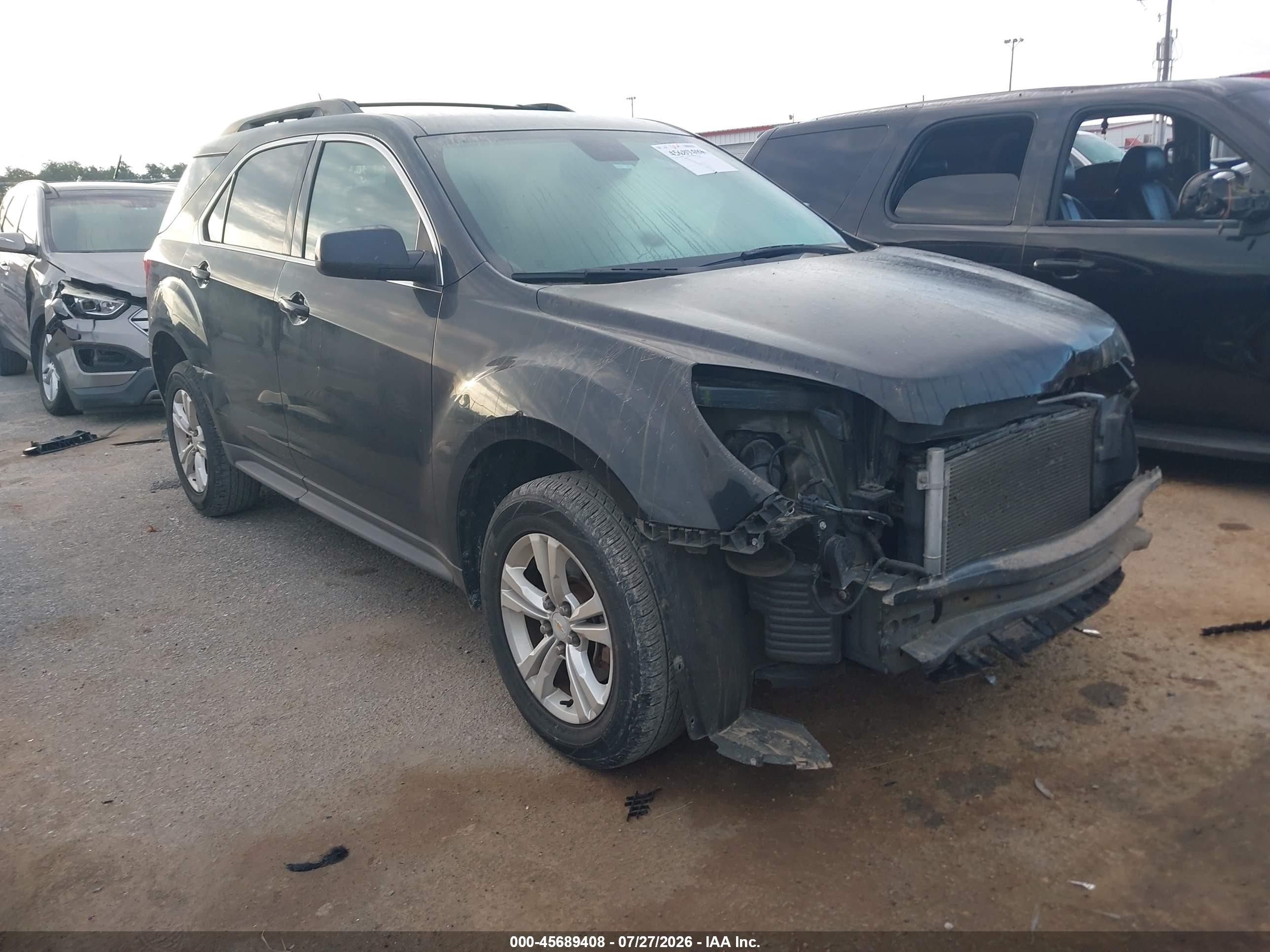 2015 Chevrolet Equinox Lt Black vin: 2GNALBEK9F6355533