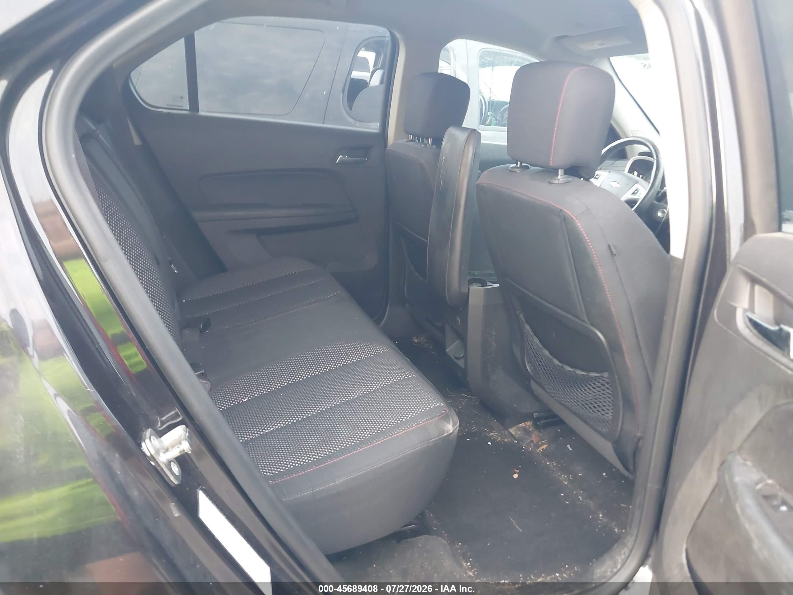 2015 Chevrolet Equinox Lt Black vin: 2GNALBEK9F6355533