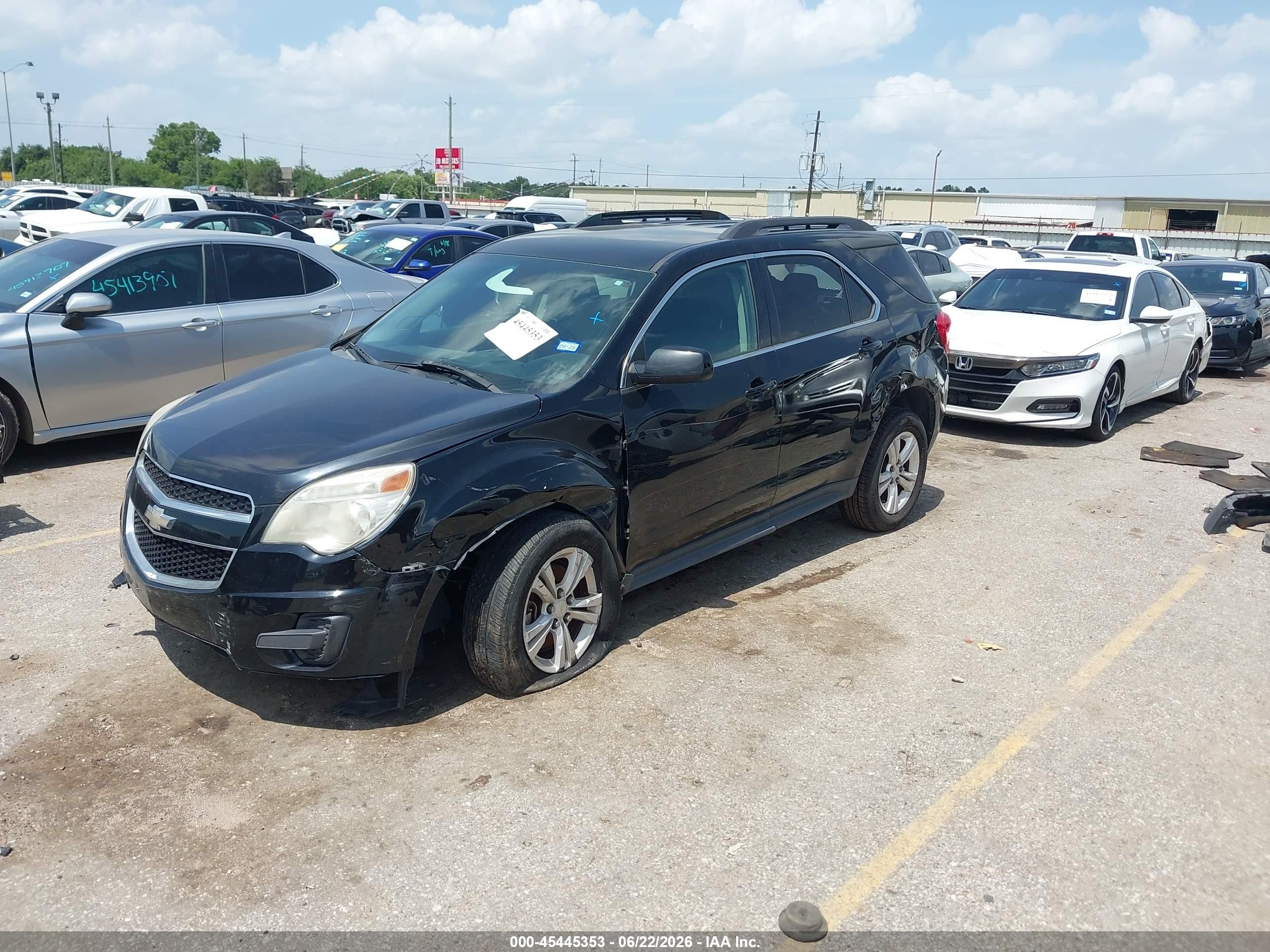 2015 Chevrolet Equinox Lt Black vin: 2GNALBEK9F6393232