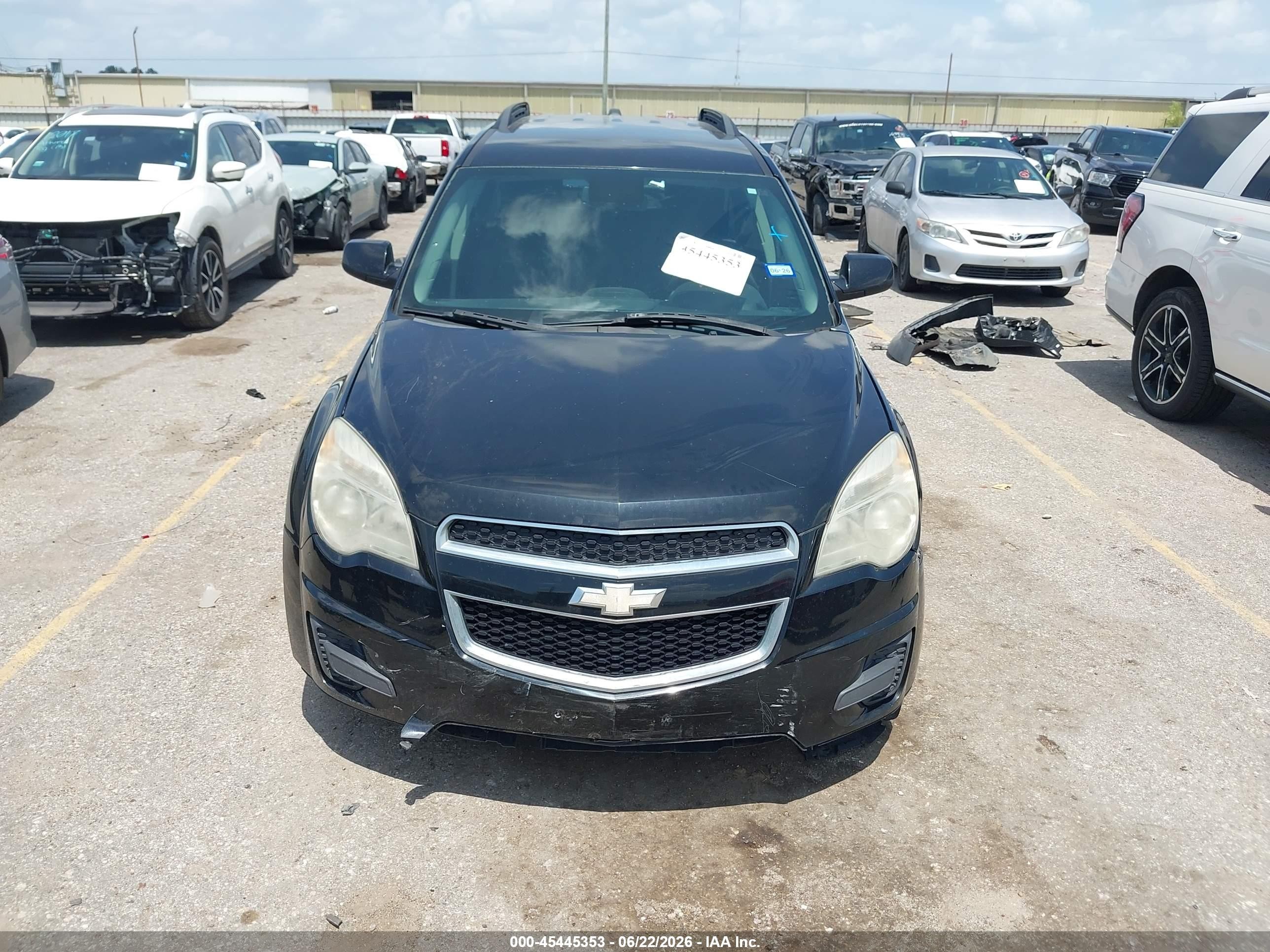 2015 Chevrolet Equinox Lt Black vin: 2GNALBEK9F6393232