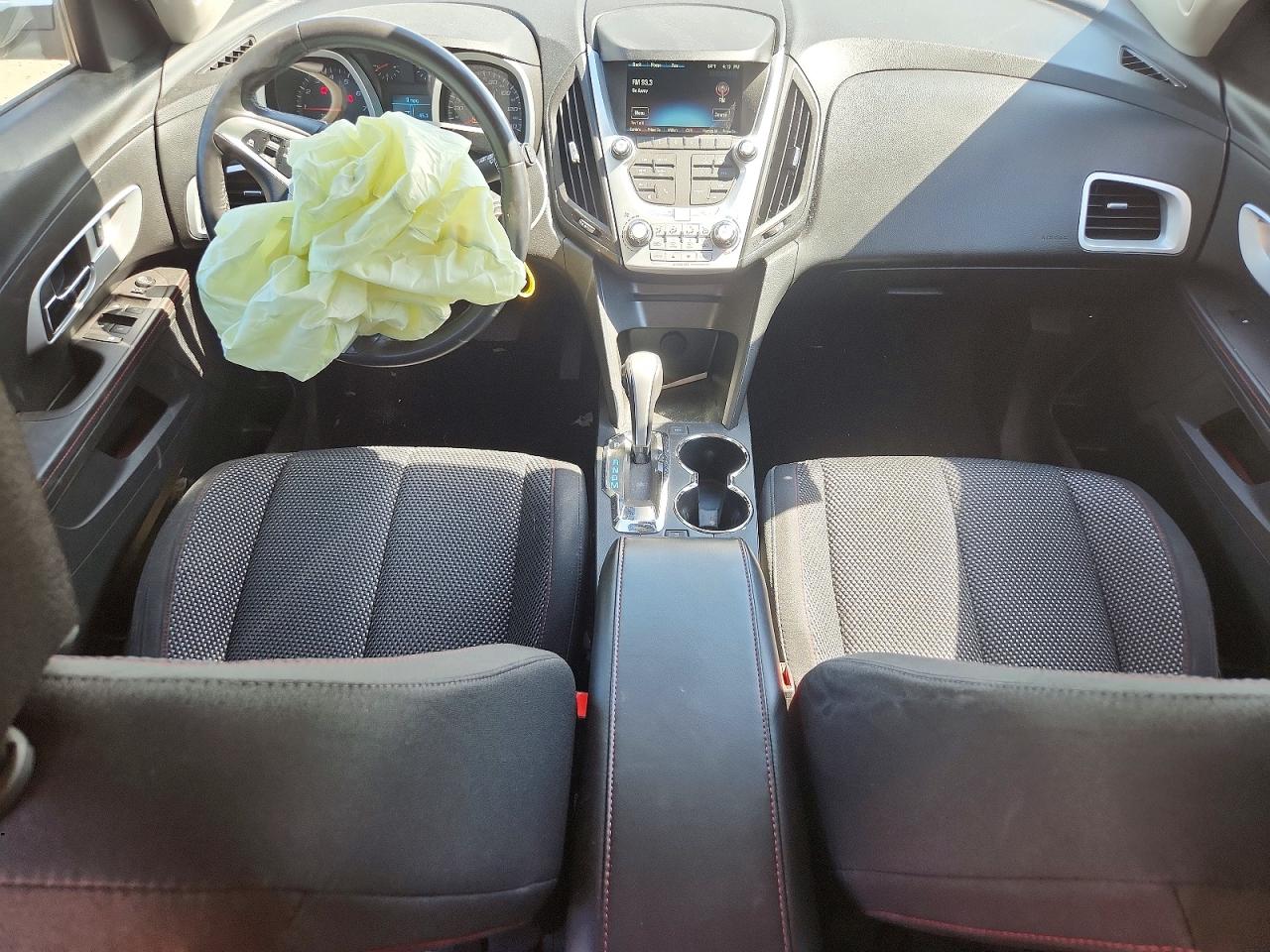 2015 Chevrolet Equinox Lt White vin: 2GNALBEK9F6408277
