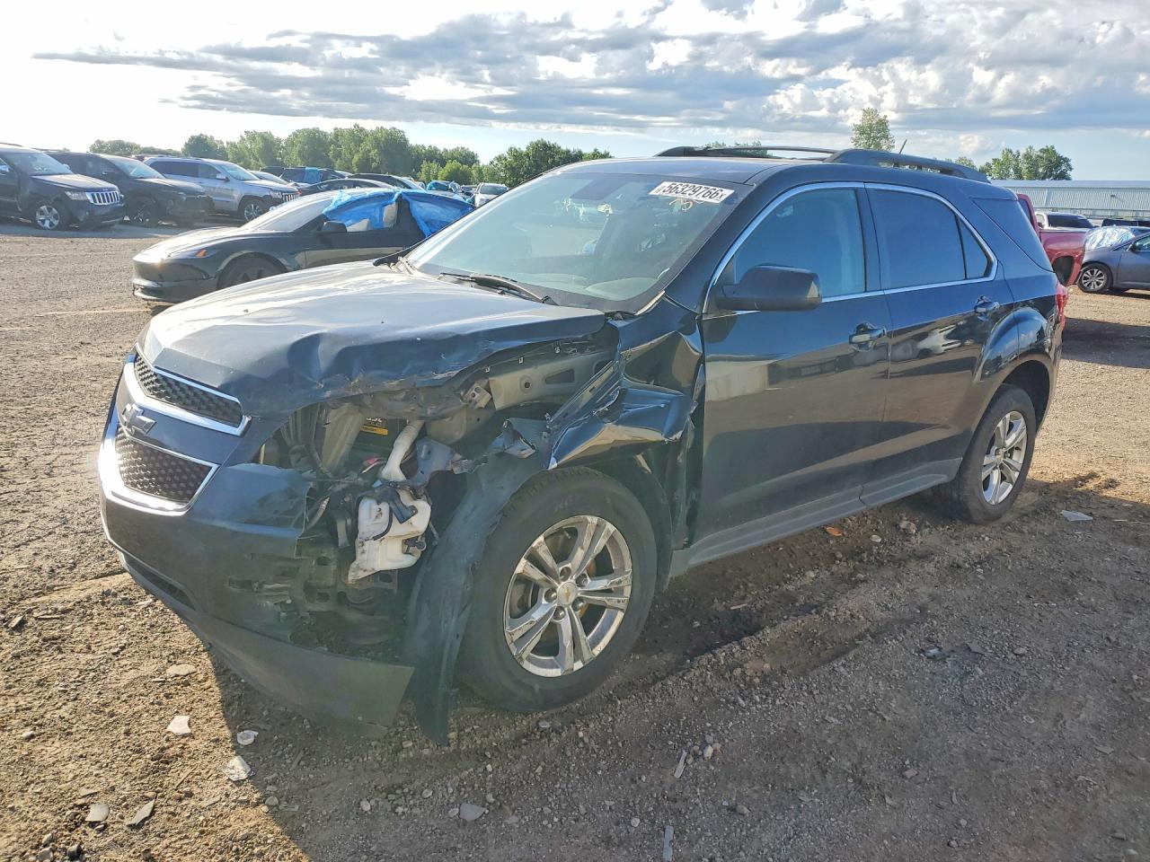 2015 Chevrolet Equinox Lt Black vin: 2GNALBEK9F6416783