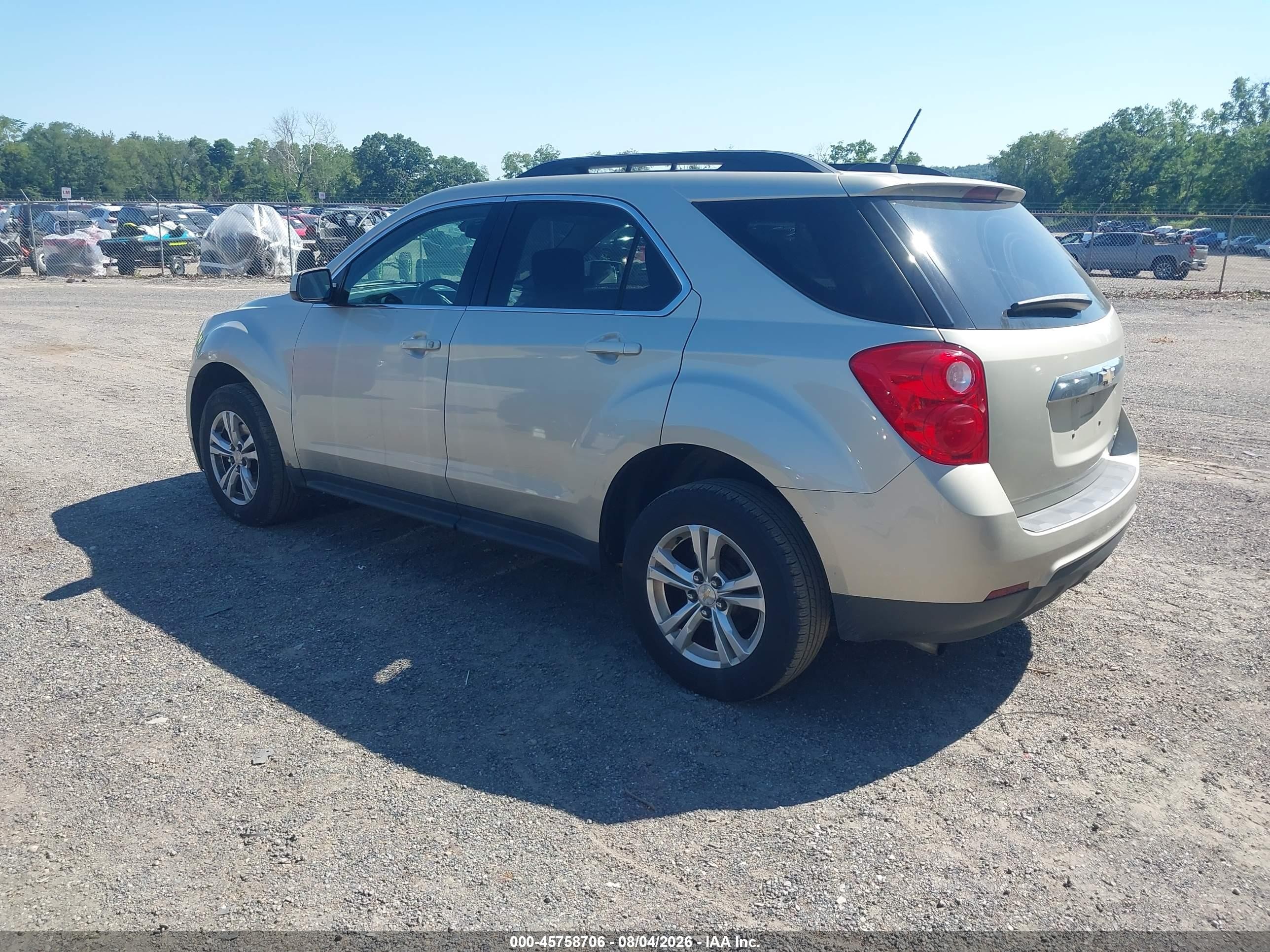 2015 Chevrolet Equinox Lt Cream vin: 2GNALBEK9F6421918
