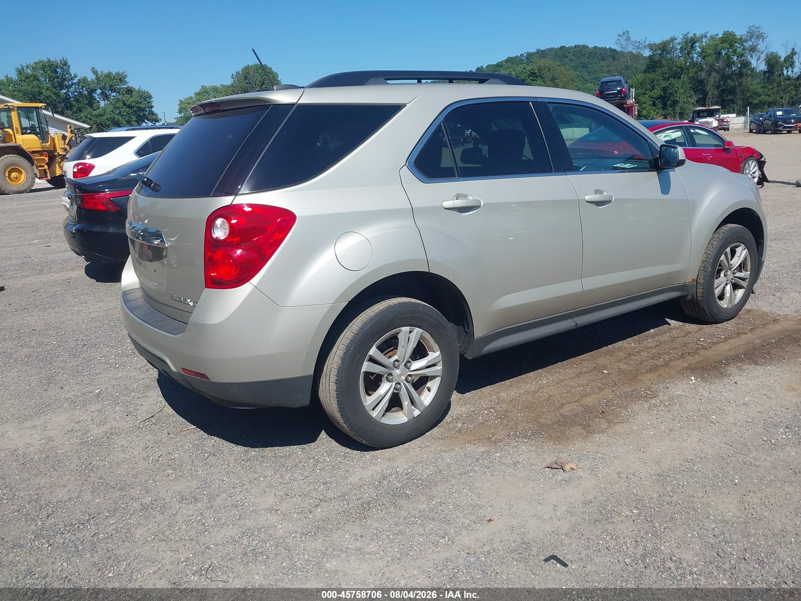 2015 Chevrolet Equinox Lt Cream vin: 2GNALBEK9F6421918