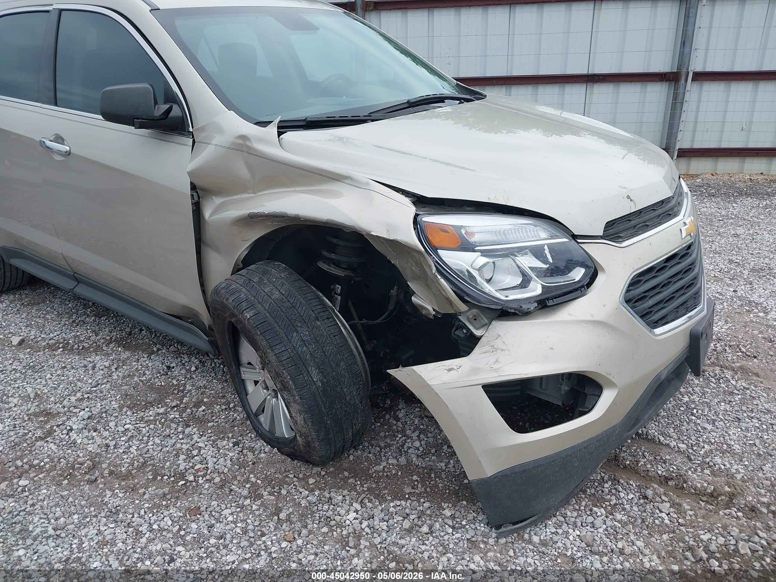 2016 Chevrolet Equinox Ls Золотой vin: 2GNALBEK9G1129796