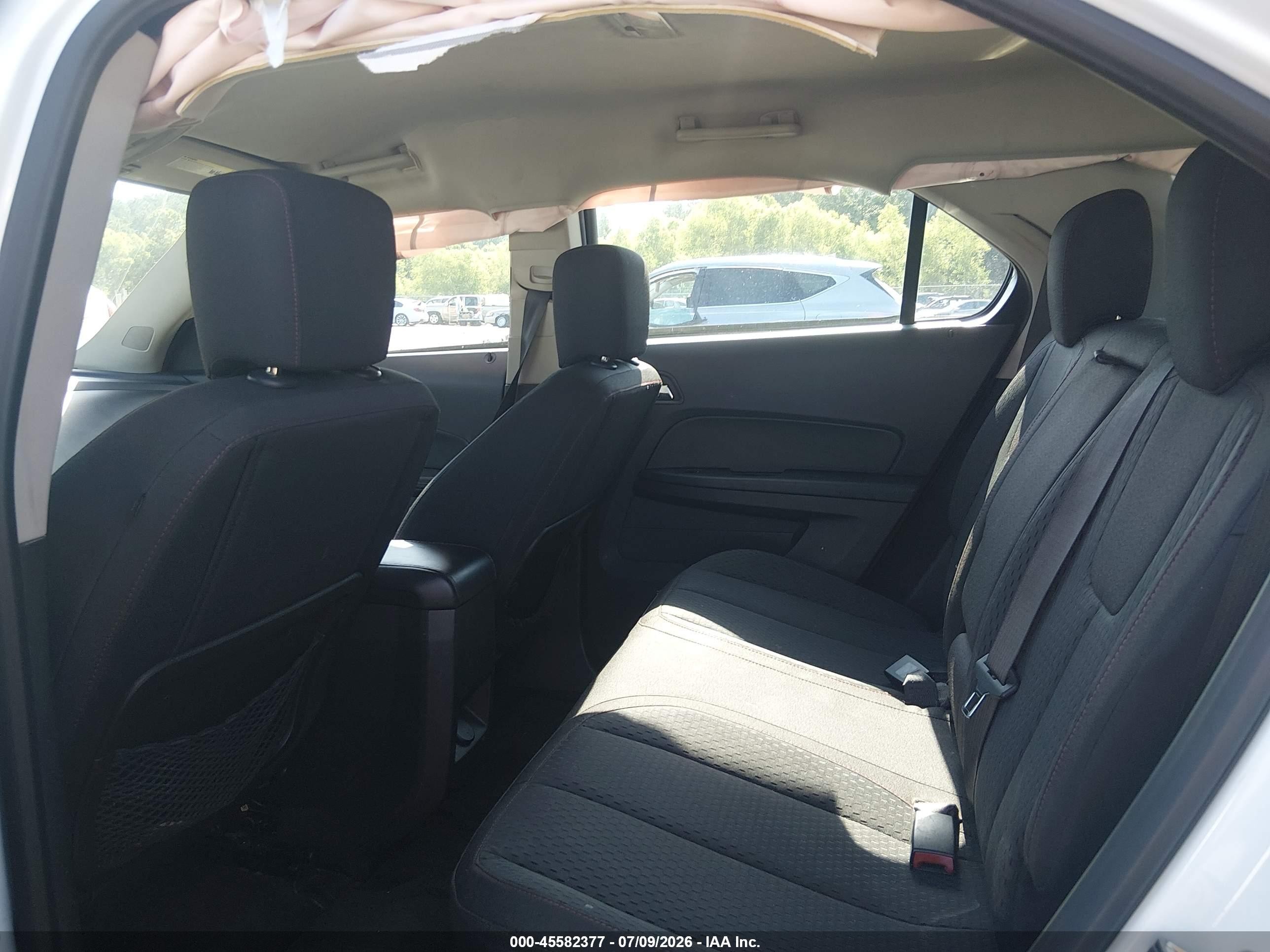 2012 Chevrolet Equinox Ls Белый vin: 2GNALBEKXC1208355