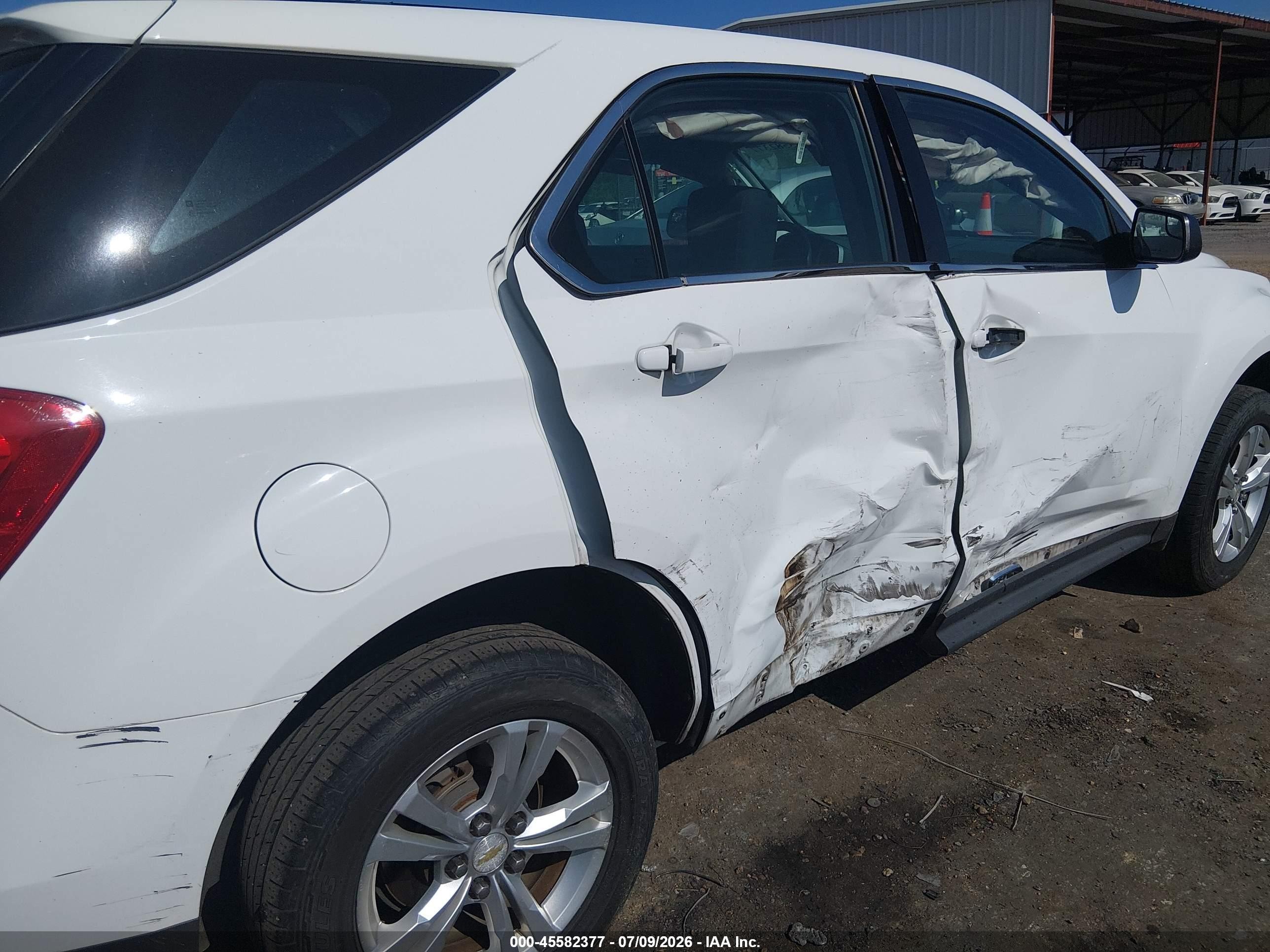 2012 Chevrolet Equinox Ls Белый vin: 2GNALBEKXC1208355