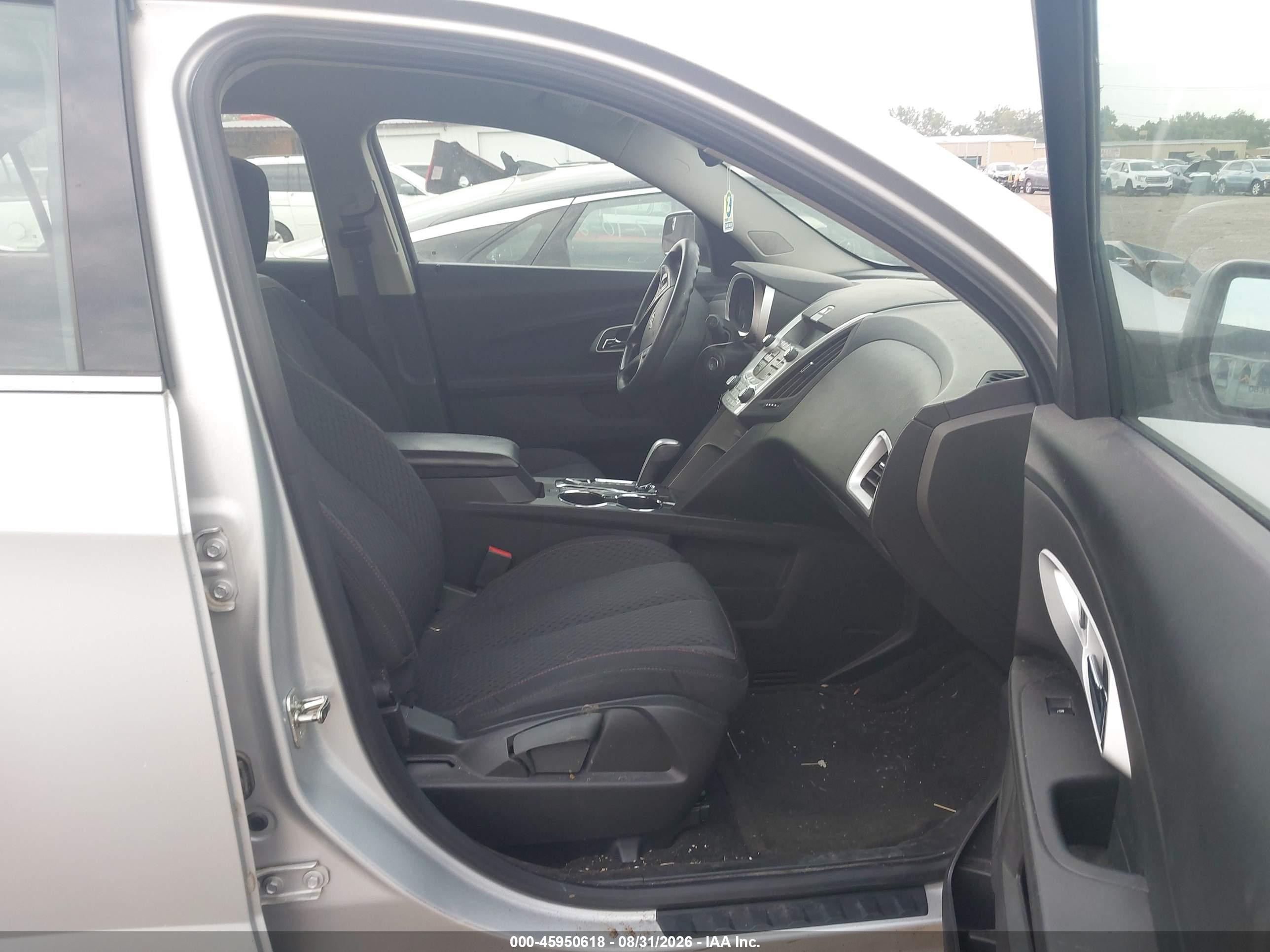 2012 Chevrolet Equinox Ls Silver vin: 2GNALBEKXC1224958