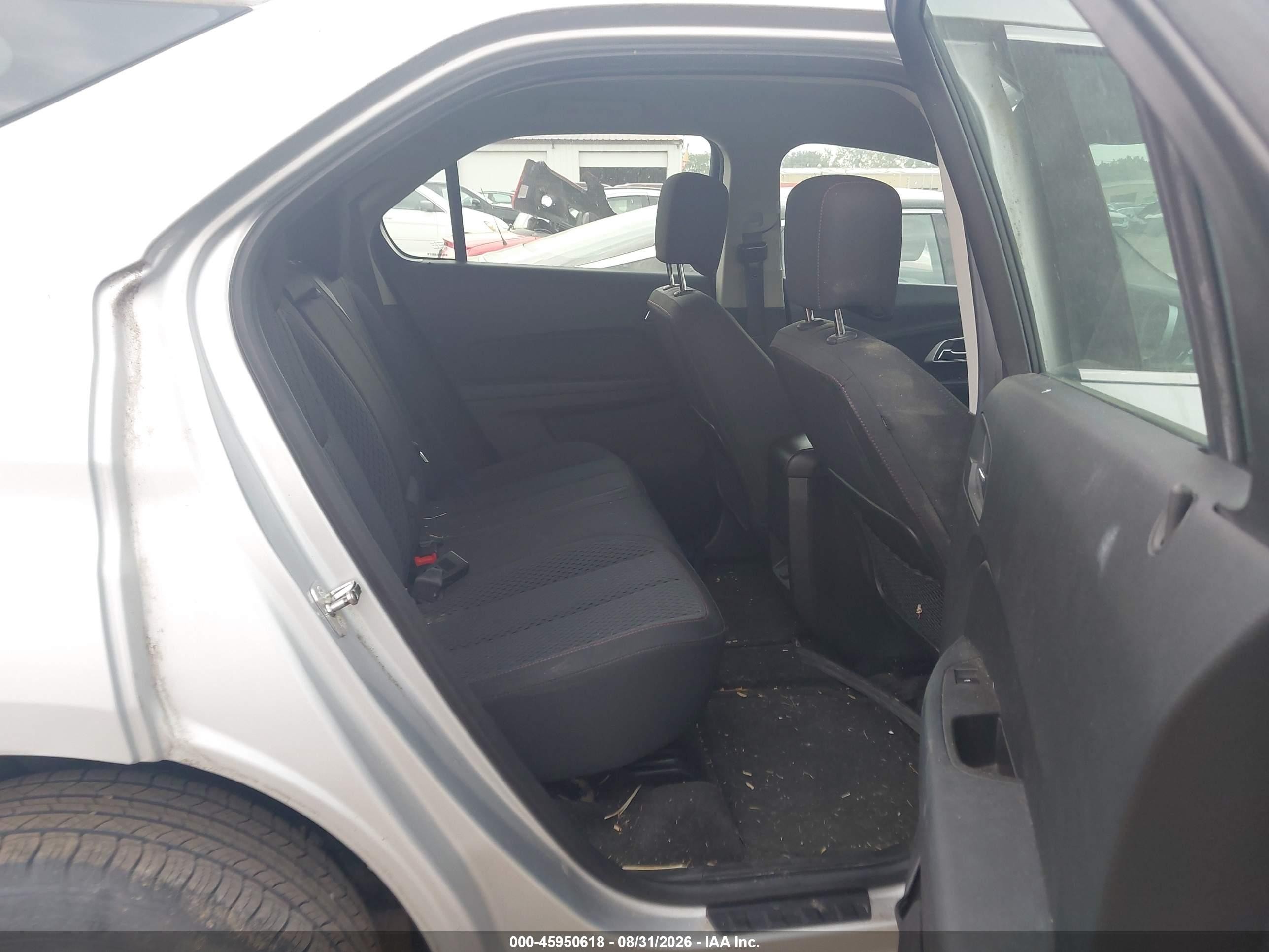 2012 Chevrolet Equinox Ls Silver vin: 2GNALBEKXC1224958