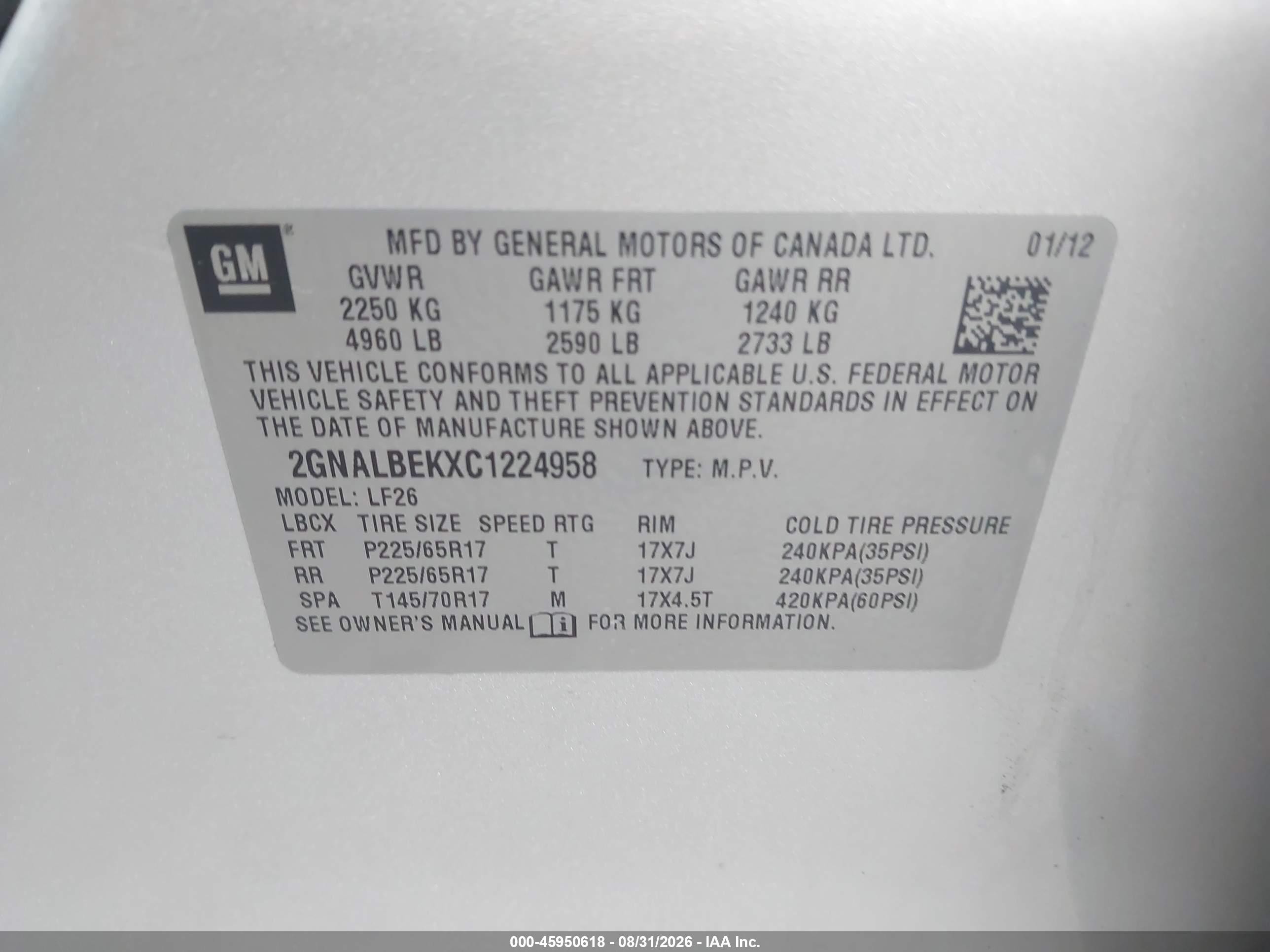 2012 Chevrolet Equinox Ls Silver vin: 2GNALBEKXC1224958
