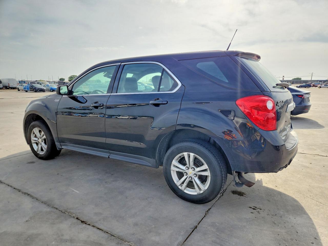 2012 Chevrolet Equinox Ls Black vin: 2GNALBEKXC1313252