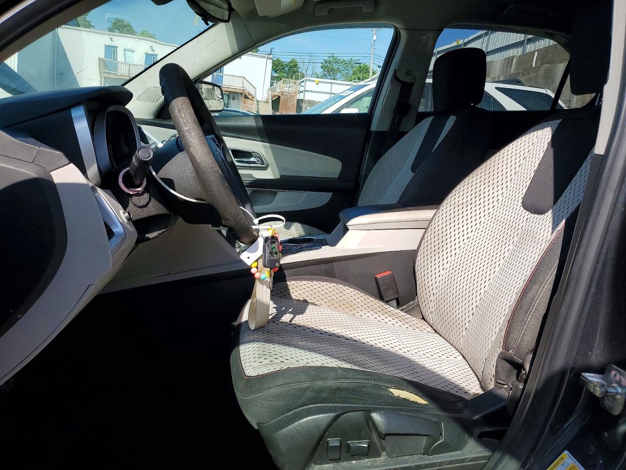 2012 Chevrolet Equinox Ls Gray vin: 2GNALBEKXC1323313