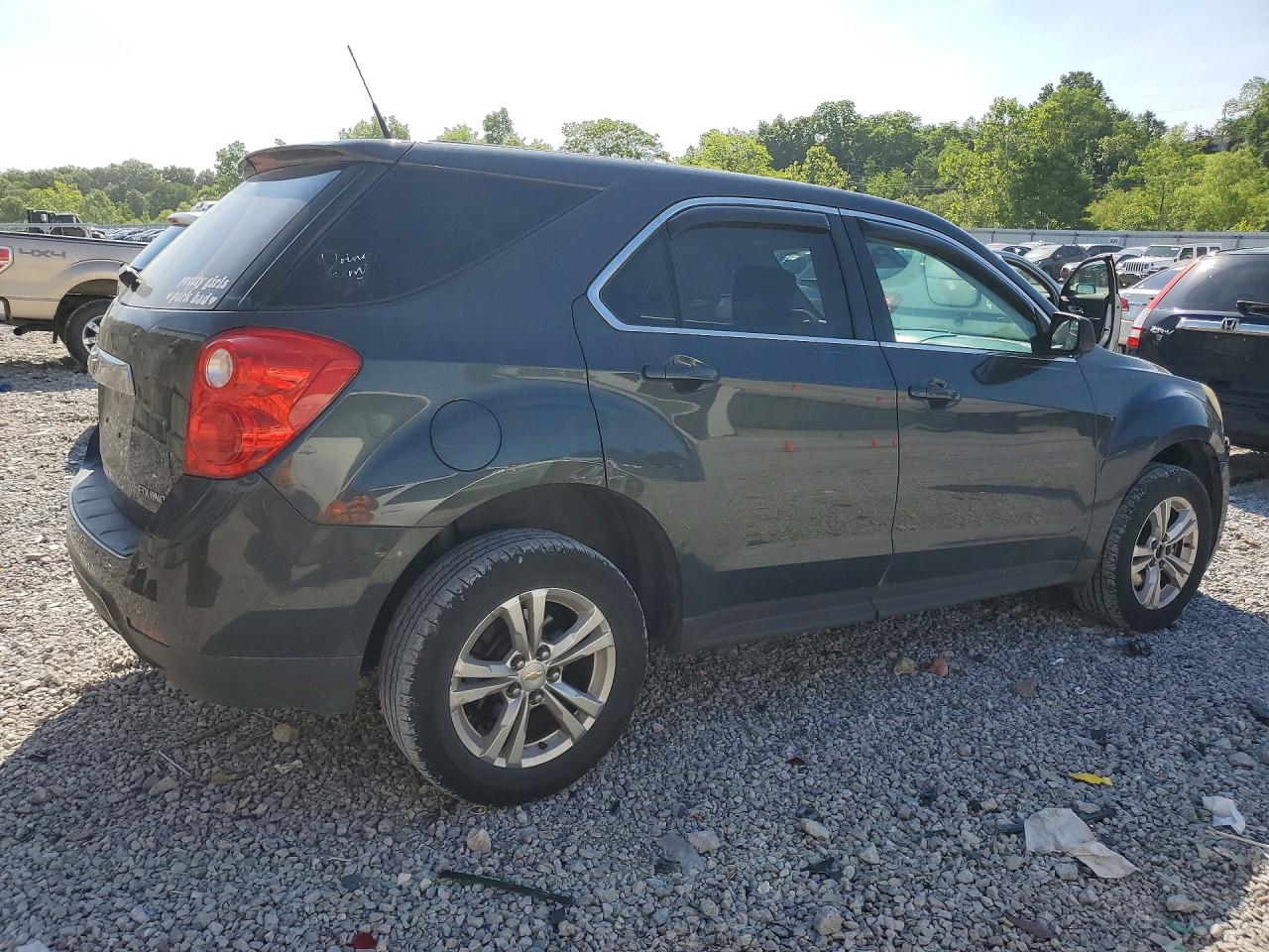 2012 Chevrolet Equinox Ls Gray vin: 2GNALBEKXC1323313
