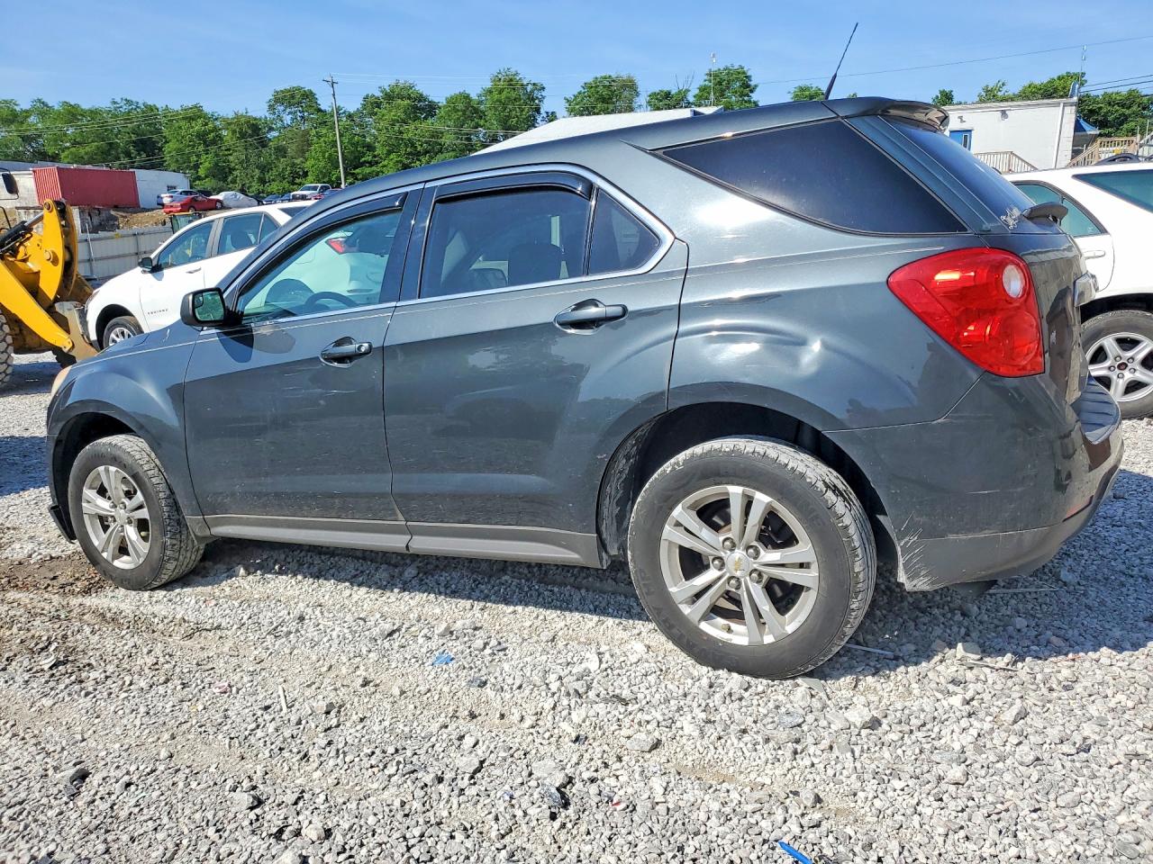 2012 Chevrolet Equinox Ls Gray vin: 2GNALBEKXC1323313