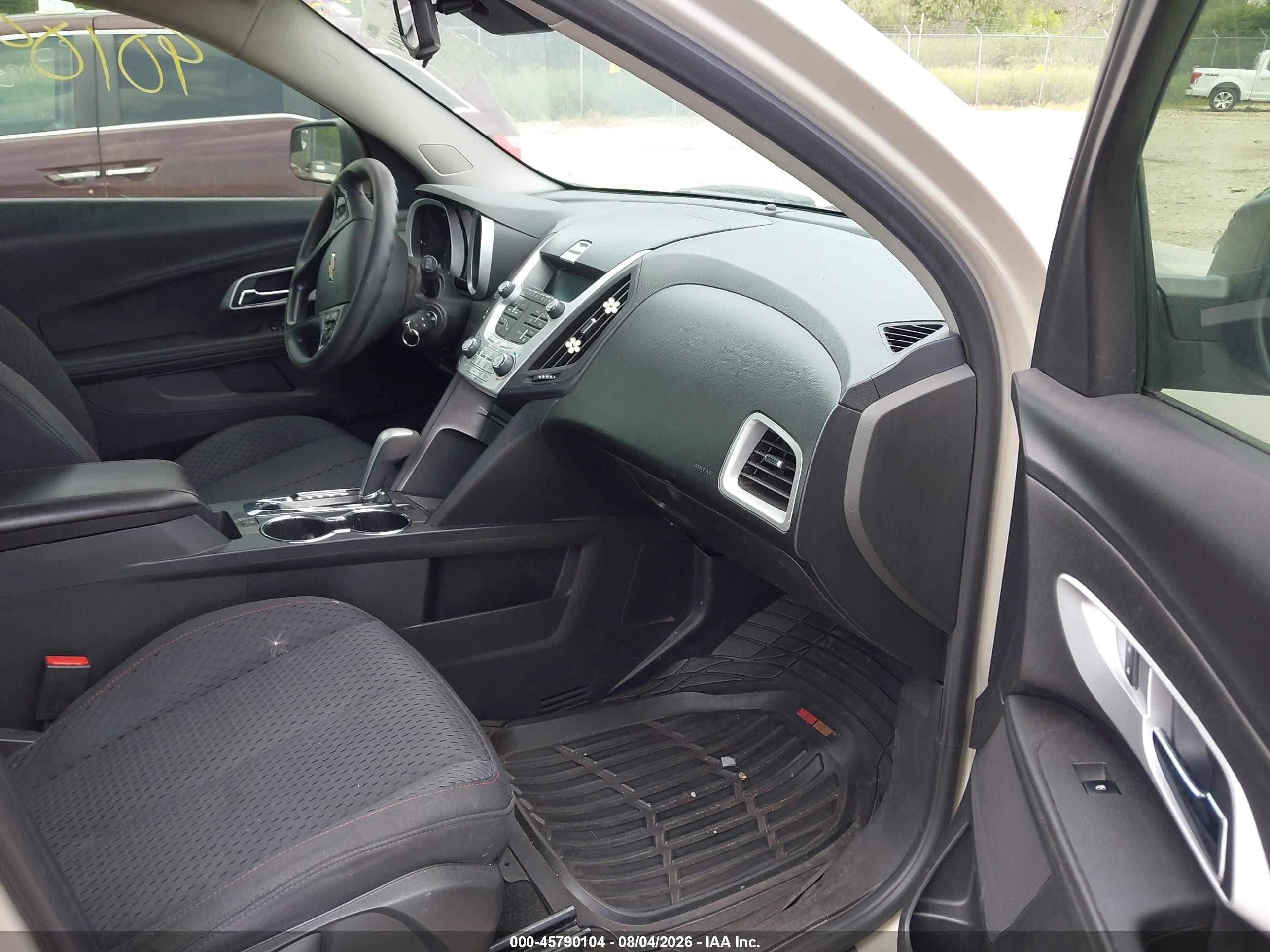 2012 Chevrolet Equinox Ls Gold vin: 2GNALBEKXC6375933