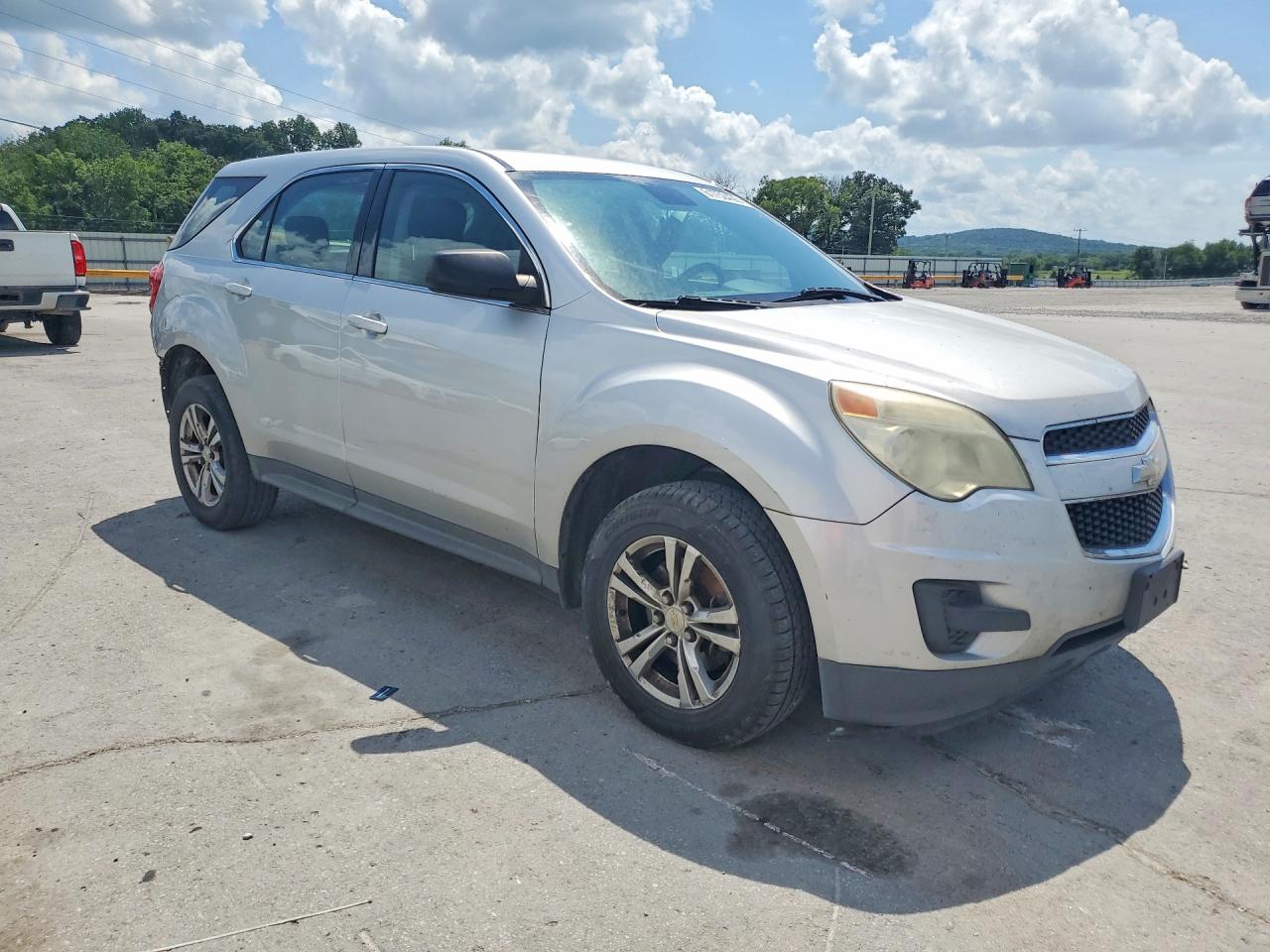 2013 Chevrolet Equinox Ls Silver vin: 2GNALBEKXD1246170