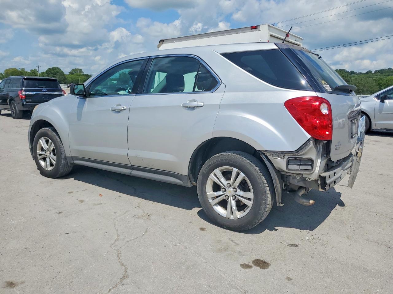 2013 Chevrolet Equinox Ls Silver vin: 2GNALBEKXD1246170