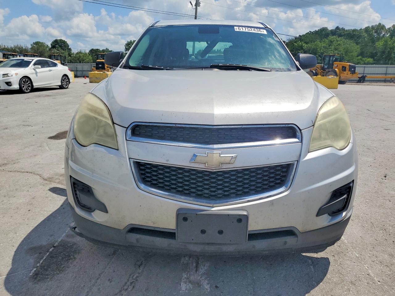 2013 Chevrolet Equinox Ls Silver vin: 2GNALBEKXD1246170