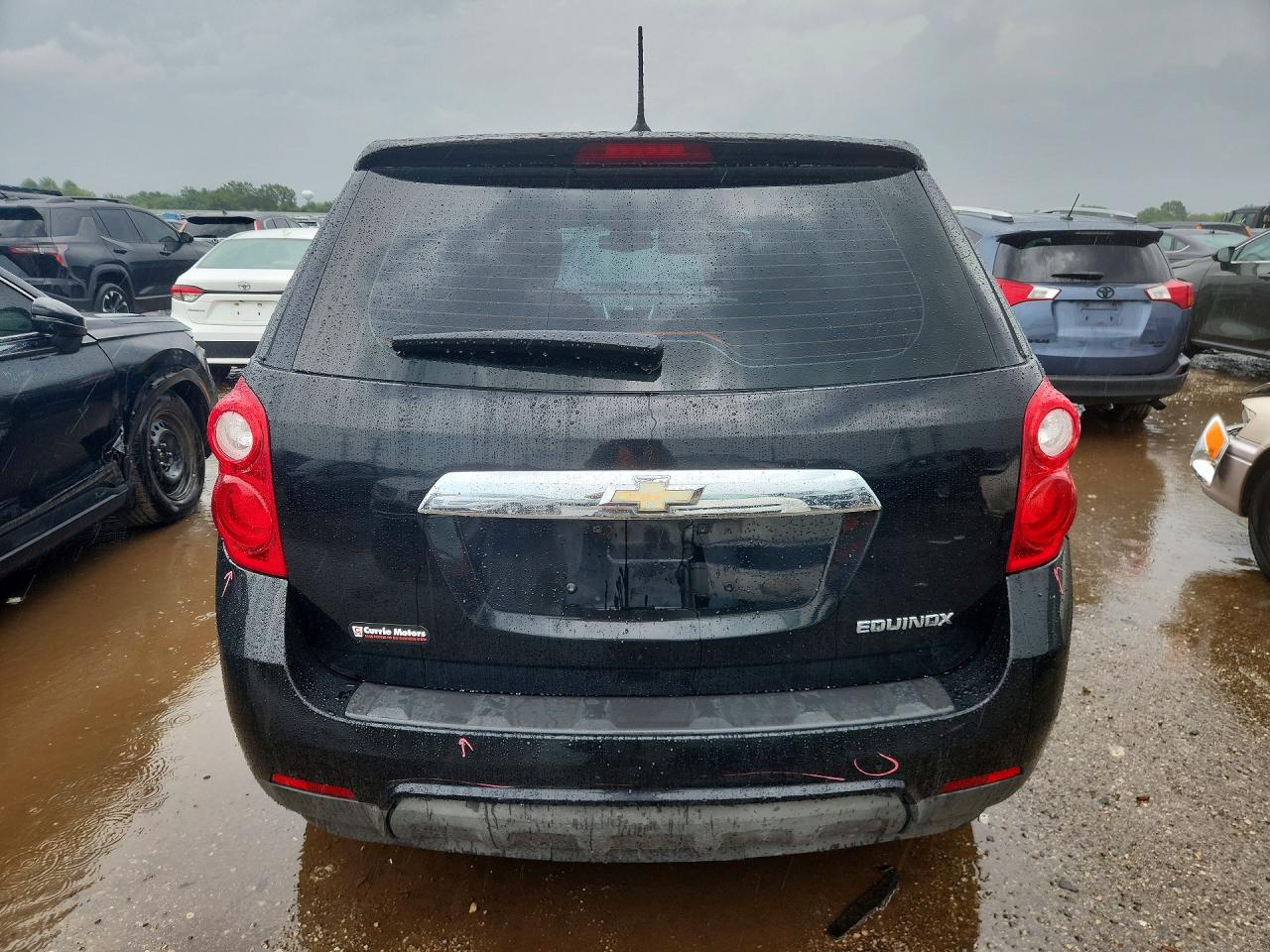 2013 Chevrolet Equinox Ls Black vin: 2GNALBEKXD1269609