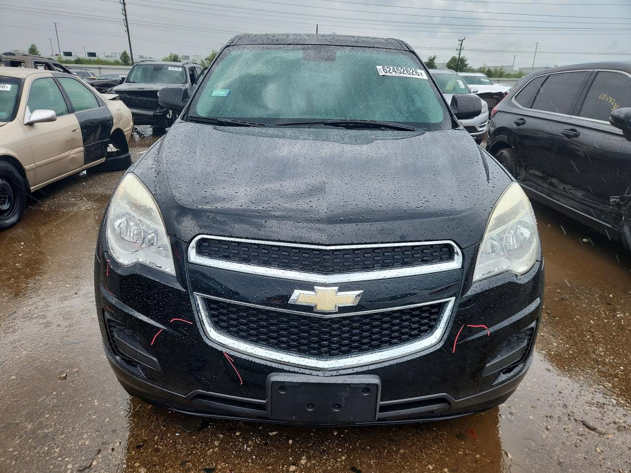 2013 Chevrolet Equinox Ls Black vin: 2GNALBEKXD1269609