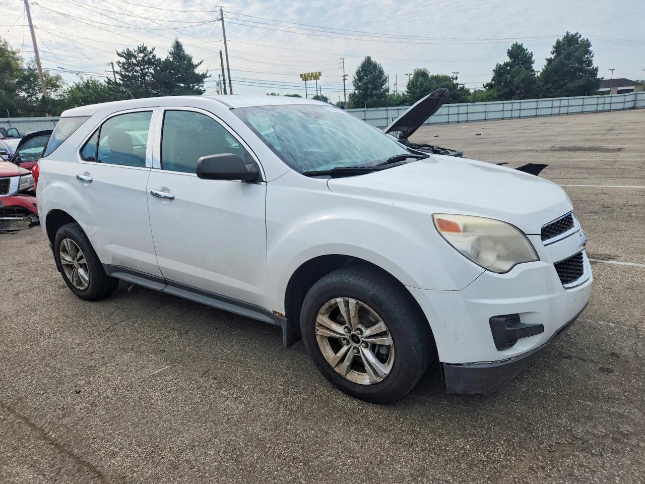 2013 Chevrolet Equinox Ls Белый vin: 2GNALBEKXD6131684
