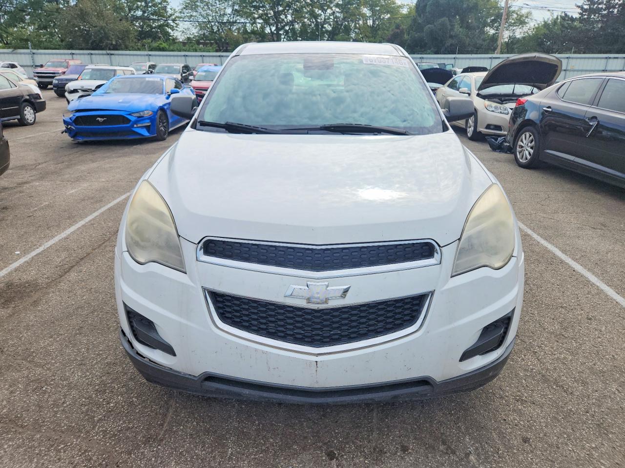 2013 Chevrolet Equinox Ls Белый vin: 2GNALBEKXD6131684