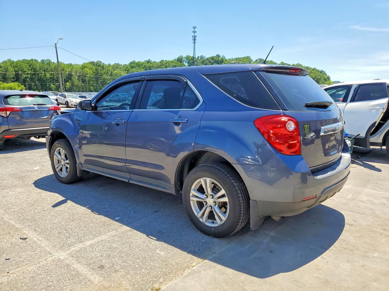 2013 Chevrolet Equinox Gray vin: 2GNALBEKXD6165012