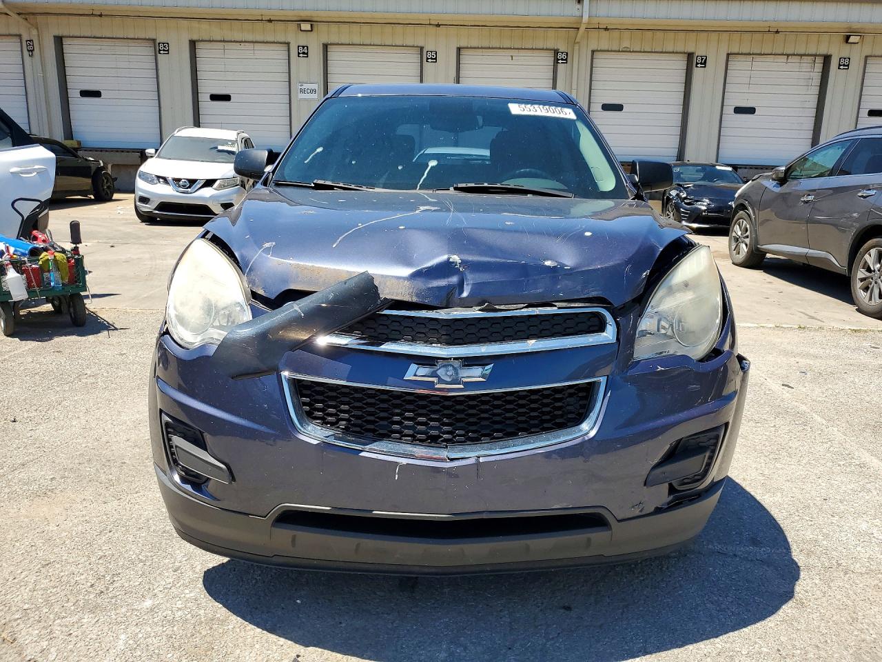 2013 Chevrolet Equinox Gray vin: 2GNALBEKXD6165012