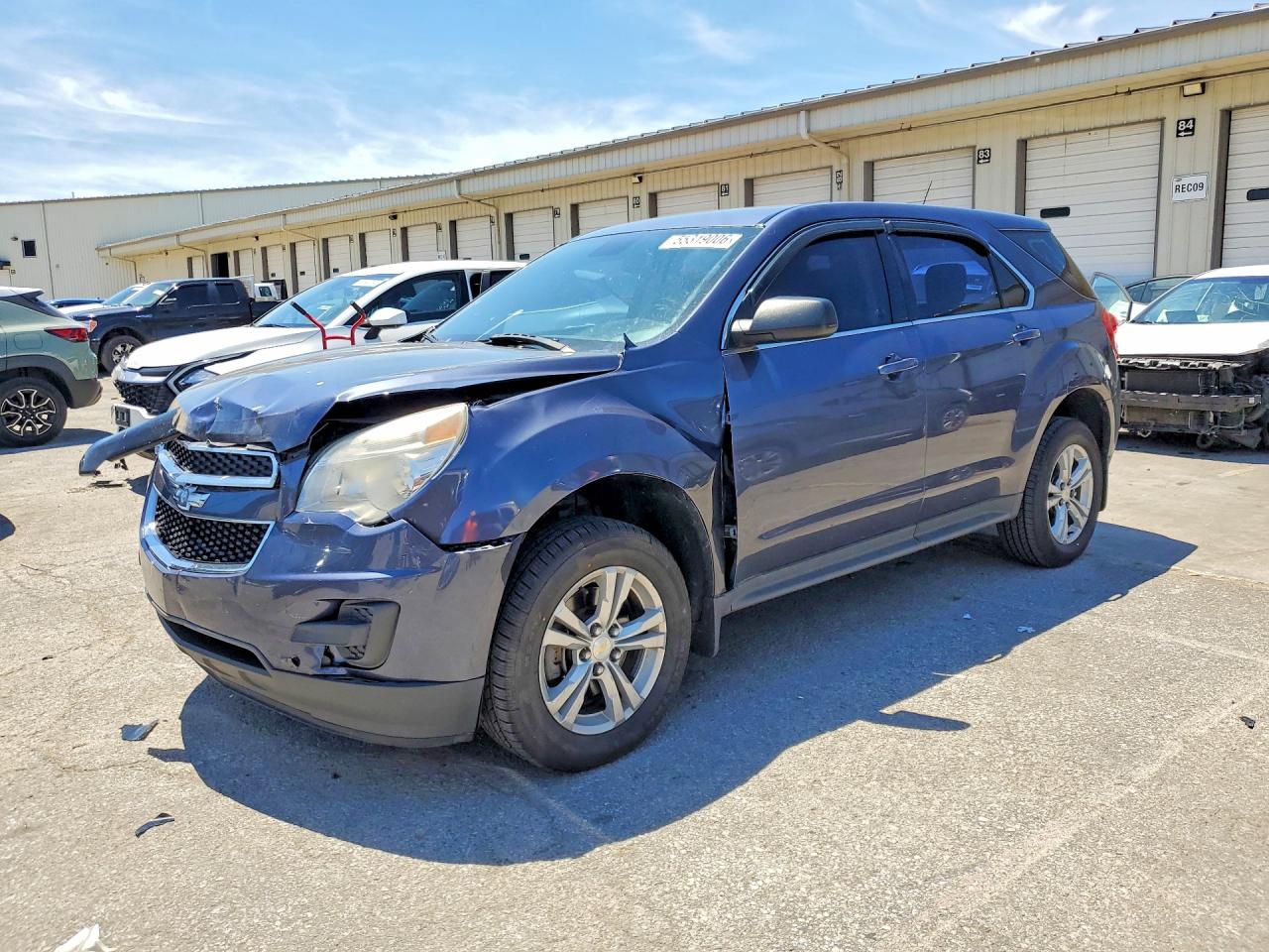 2013 Chevrolet Equinox Gray vin: 2GNALBEKXD6165012