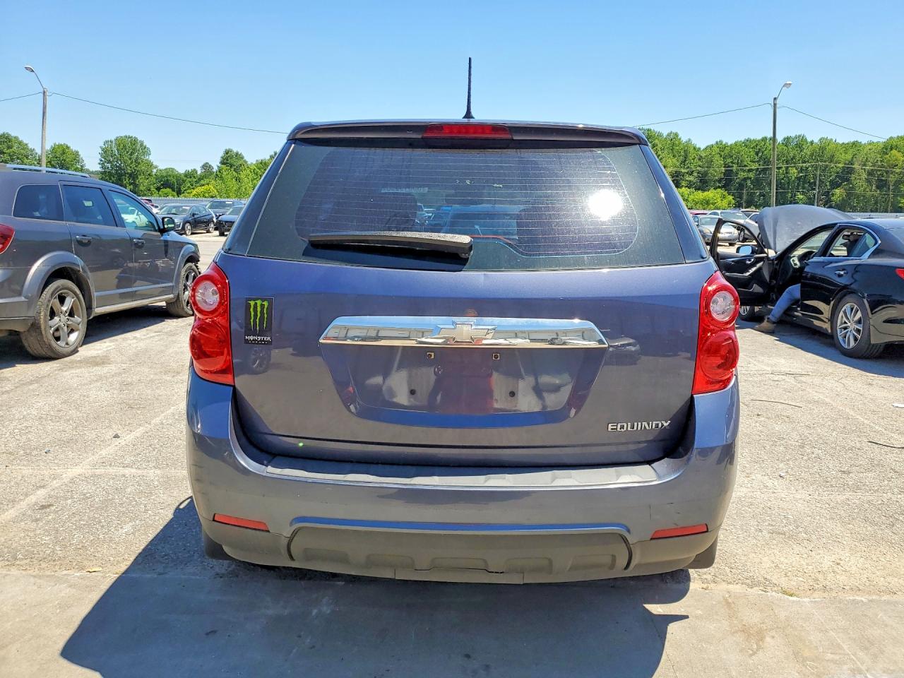 2013 Chevrolet Equinox Gray vin: 2GNALBEKXD6165012