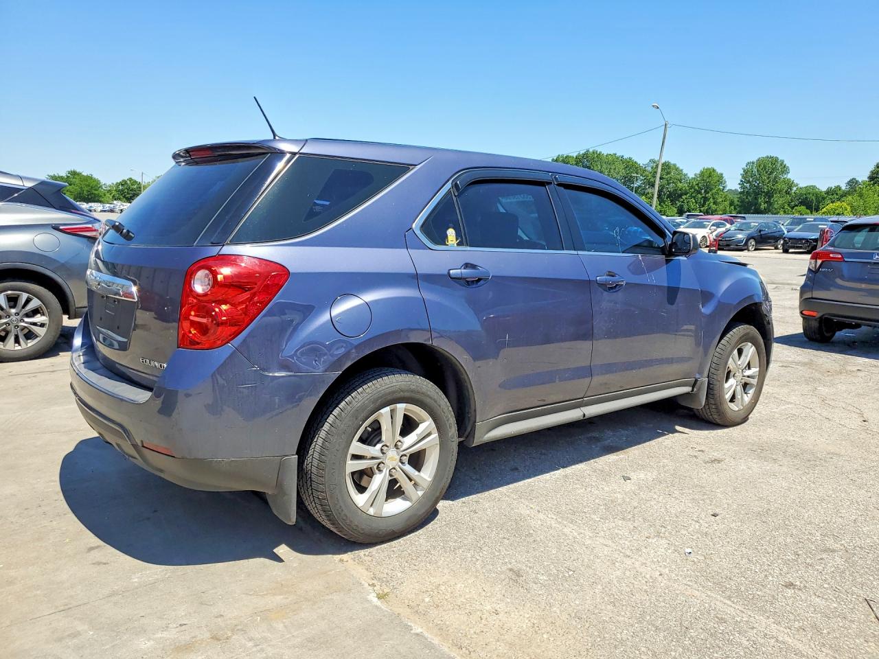 2013 Chevrolet Equinox Gray vin: 2GNALBEKXD6165012