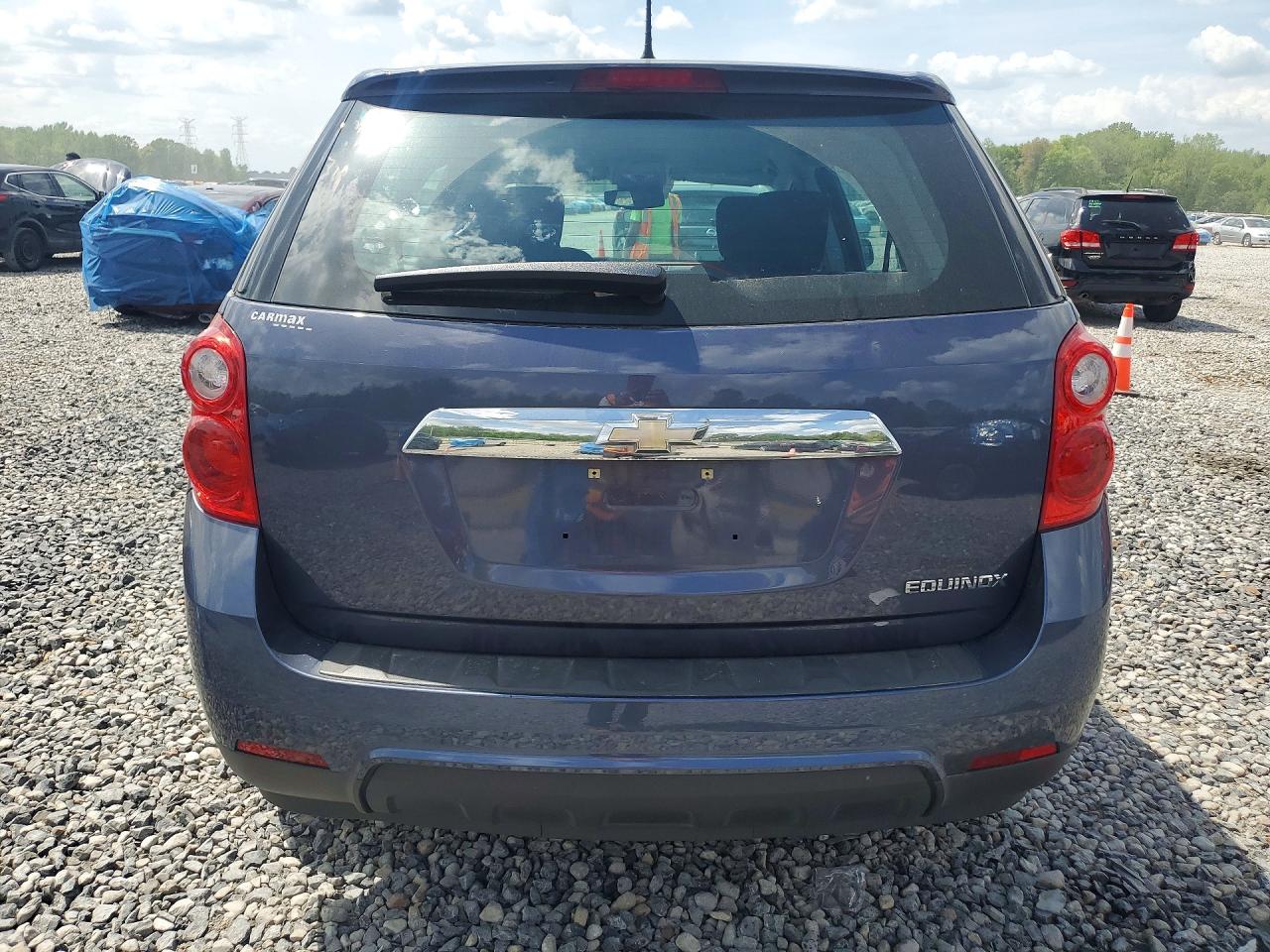 2013 Chevrolet Equinox Ls Blue vin: 2GNALBEKXD6177256