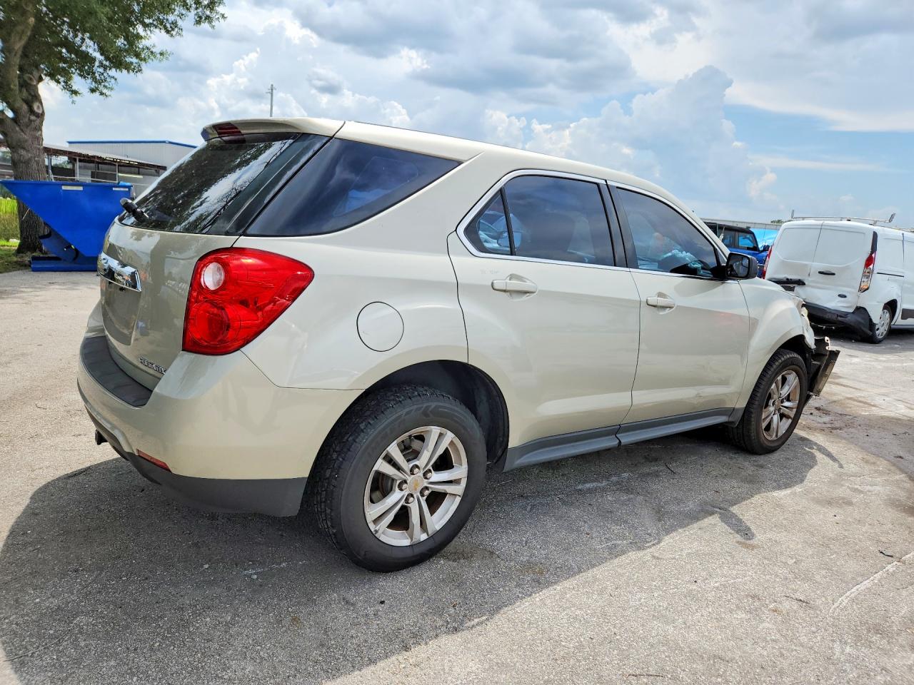 2013 Chevrolet Equinox Ls Beige vin: 2GNALBEKXD6232224