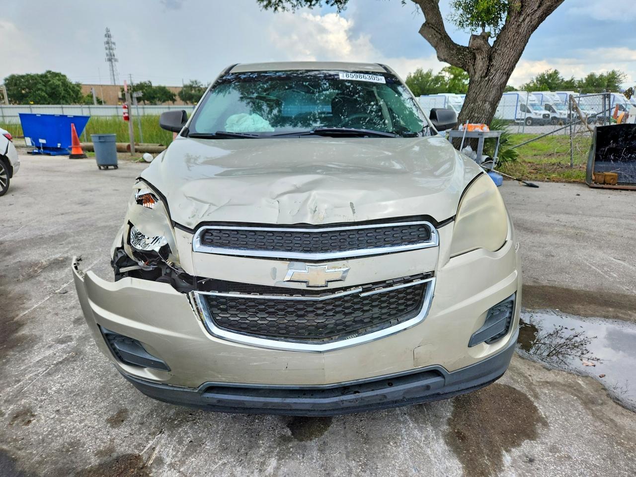 2013 Chevrolet Equinox Ls Beige vin: 2GNALBEKXD6232224