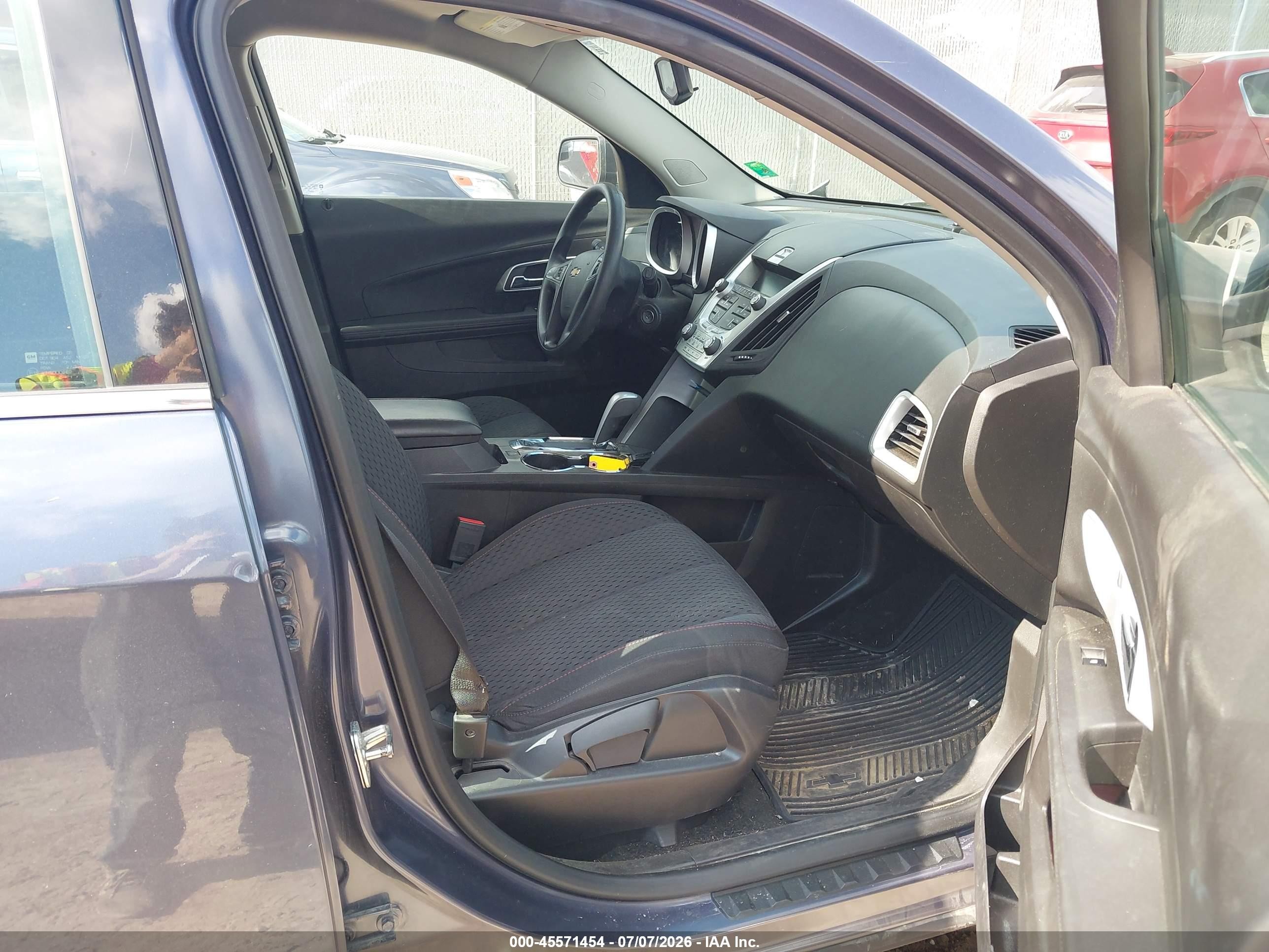 2013 Chevrolet Equinox Ls Blue vin: 2GNALBEKXD6303891